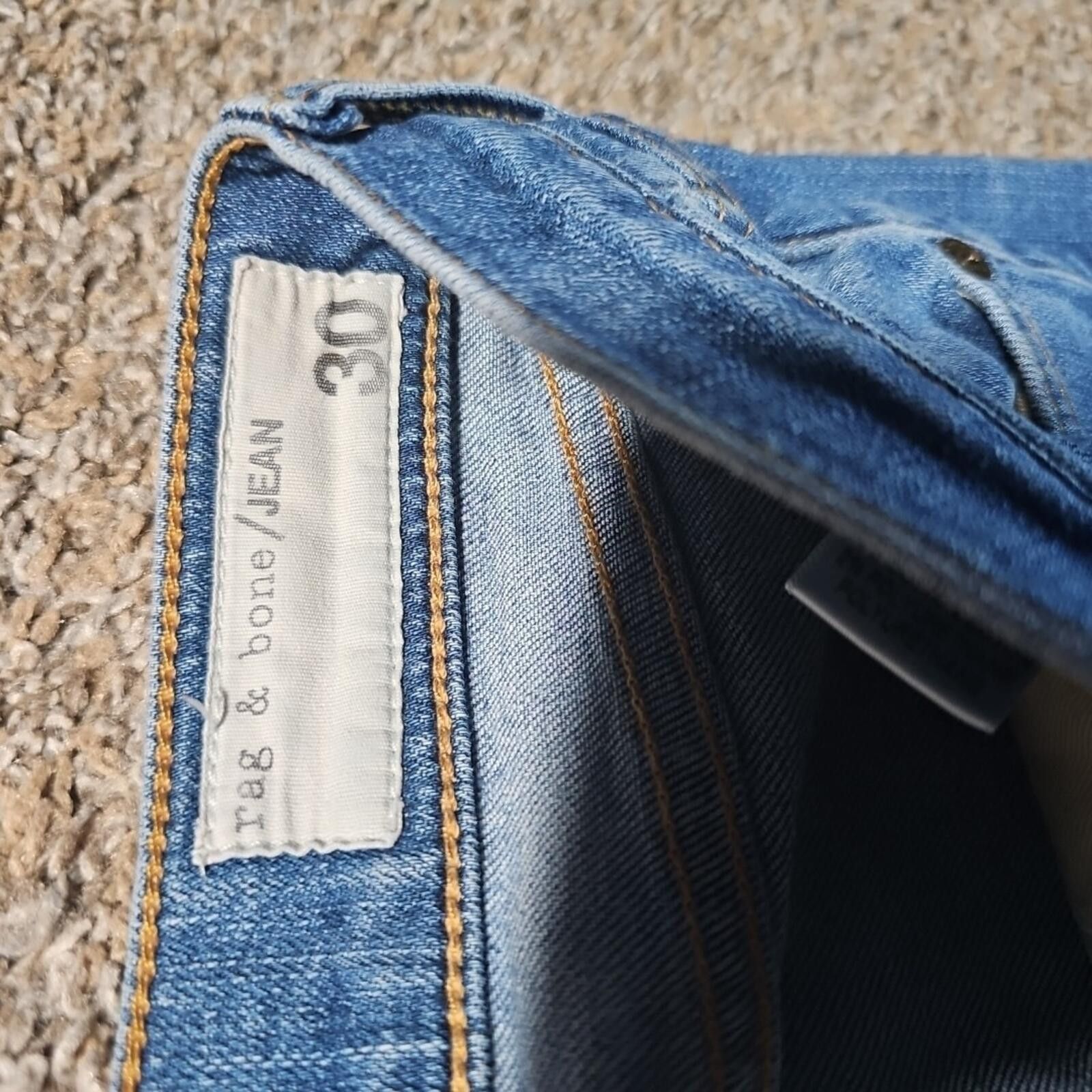 Rag & Bone Rag & Bone The Dre Sz 30 Jeans Size 30" / US 8 / IT 44 - 3 Thumbnail