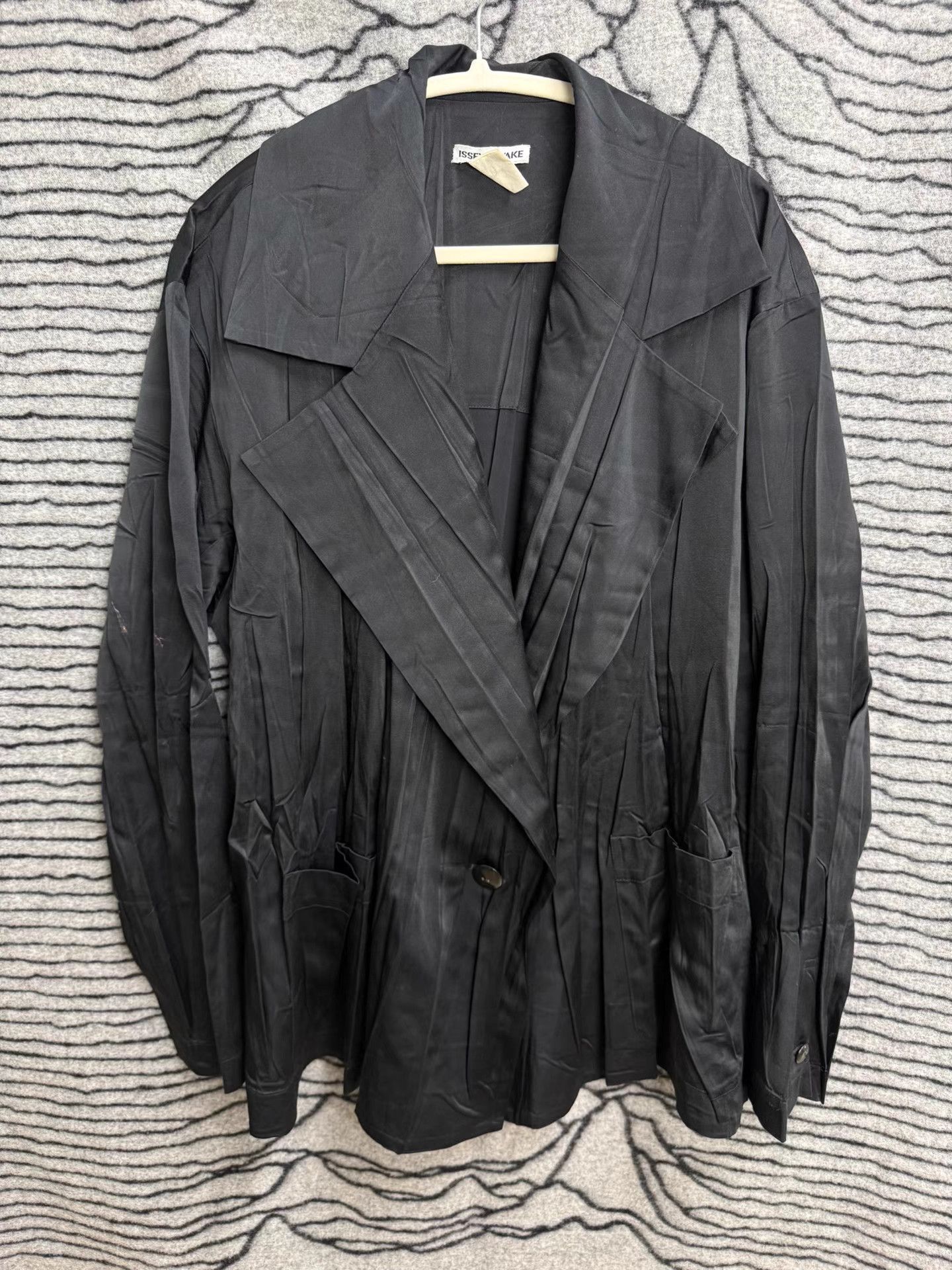 Issey Miyake Issey MIYAKE sample Pleated Relaxed Blazer K20 Size M / US 6-8 / IT 42-44 - 1 Thumbnail