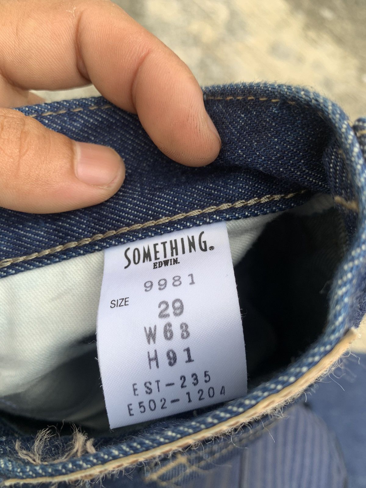 Edwin × Japanese Brand × Le Grande Bleu (L.G.B.) Flare Edwin x something bootcut jeans Size 27" / US 4 / IT 40 - 21 Thumbnail