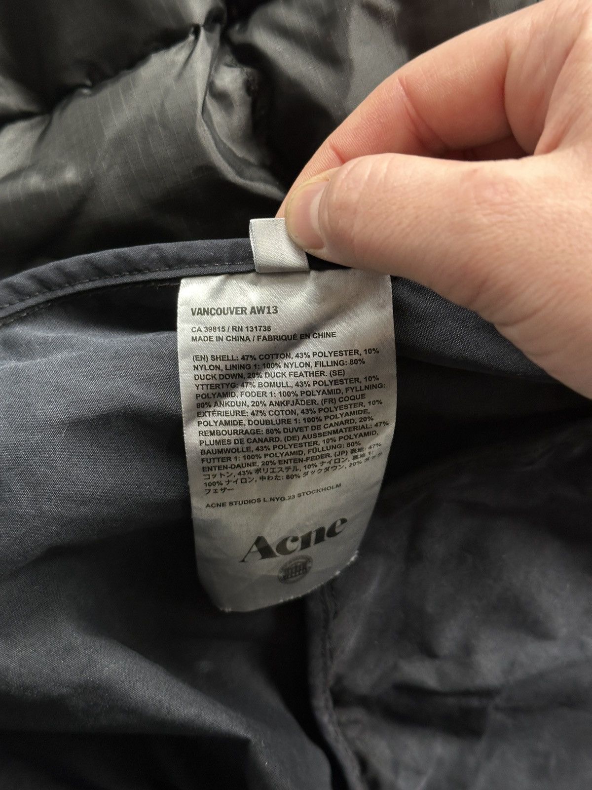 Acne Studios Acne Studios Vancouver AW13 Archive 3-in-1 Down Parka Lux Size US L / EU 52-54 / 3 - 18 Thumbnail