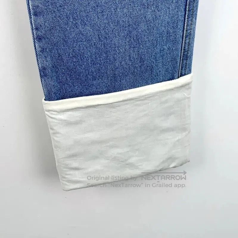 Loewe Loewe Blue Cotton Women's Denim Pants . Size 22" - 4 Thumbnail