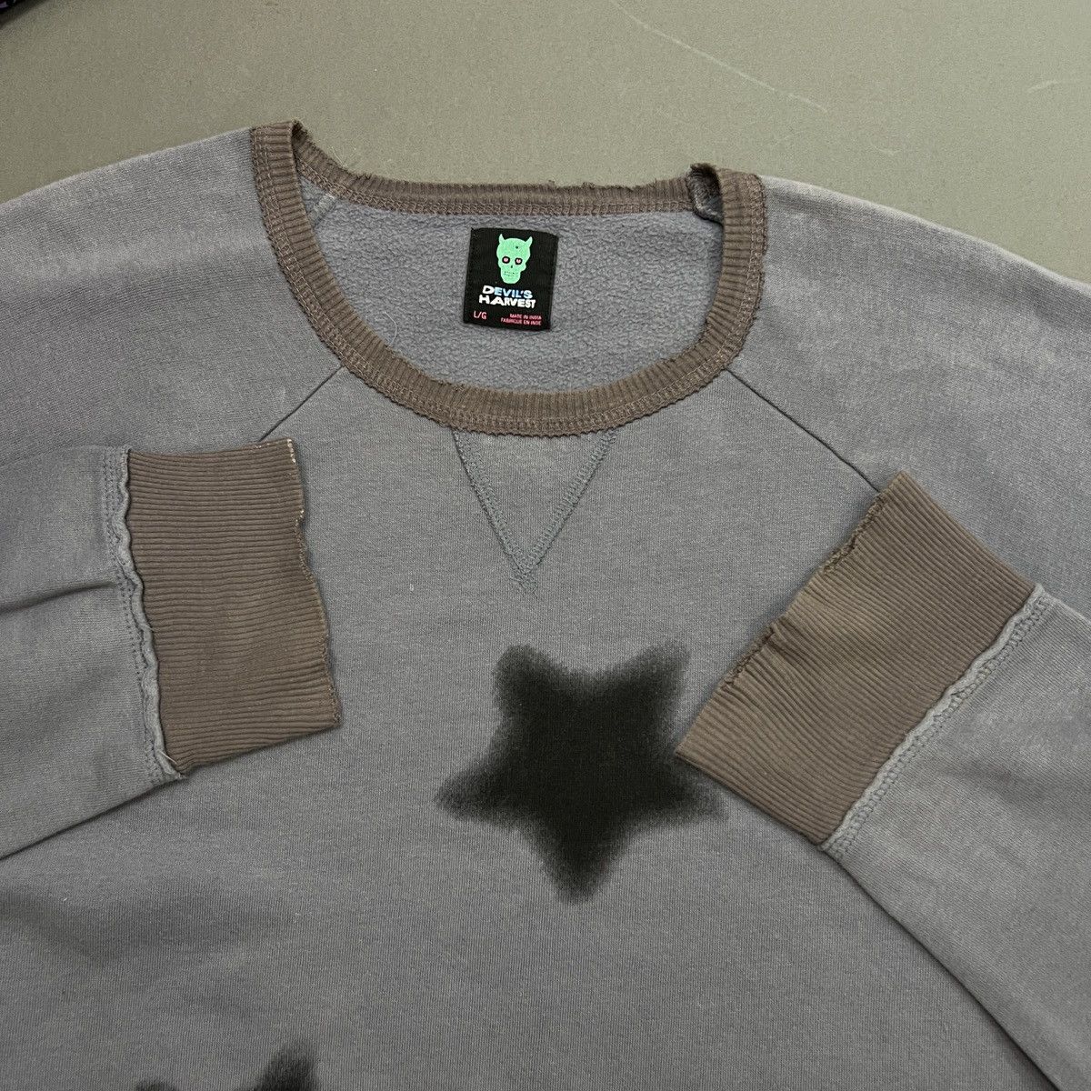 Other Devil’s Harvest Star Print Pullover Sweatshirt Size US L / EU 52-54 / 3 - 4 Thumbnail
