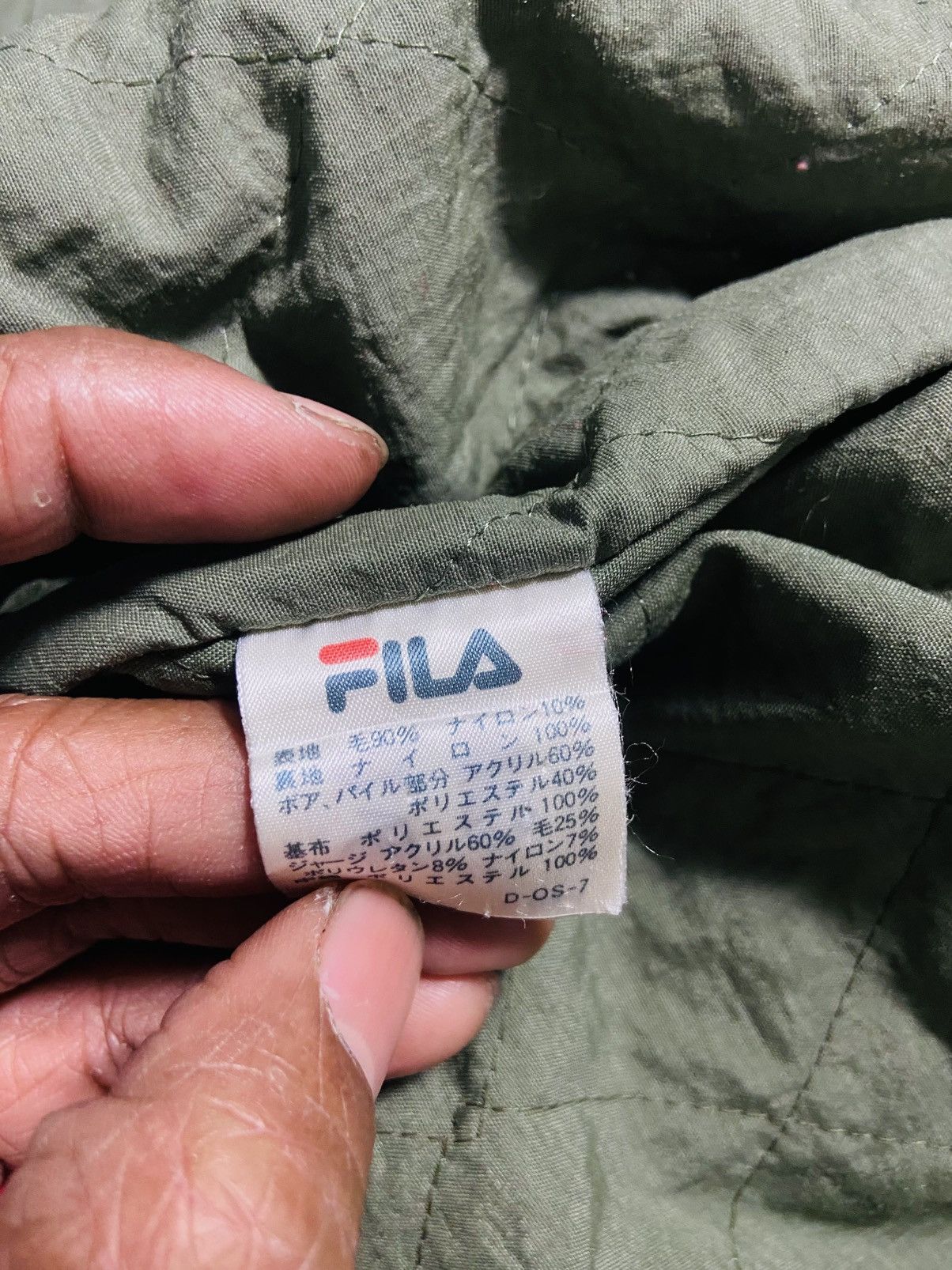 Fila Vintage Fila Maglificio Wool Bomber Jacket Size US L / EU 52-54 / 3 - 15 Thumbnail