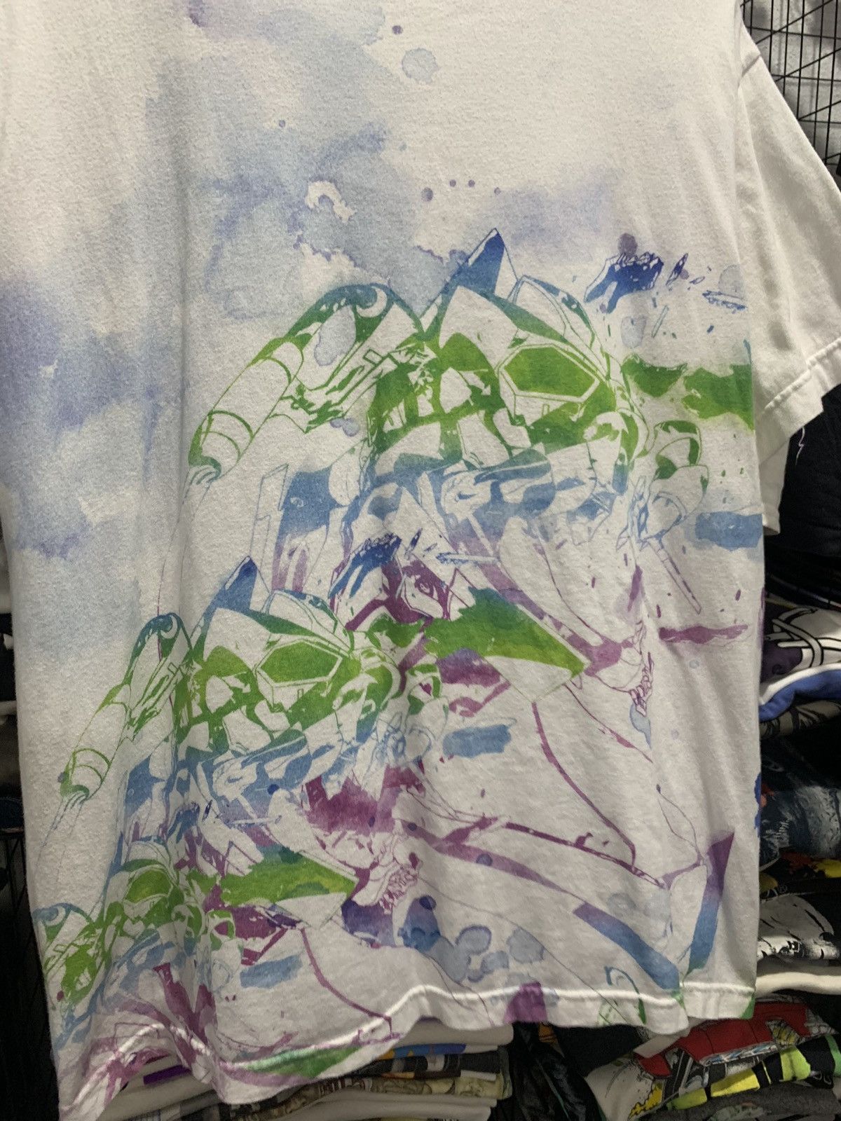 Anime × Japanese Brand Evangelion All Over Print Tshirt Size US L / EU 52-54 / 3 - 4 Thumbnail