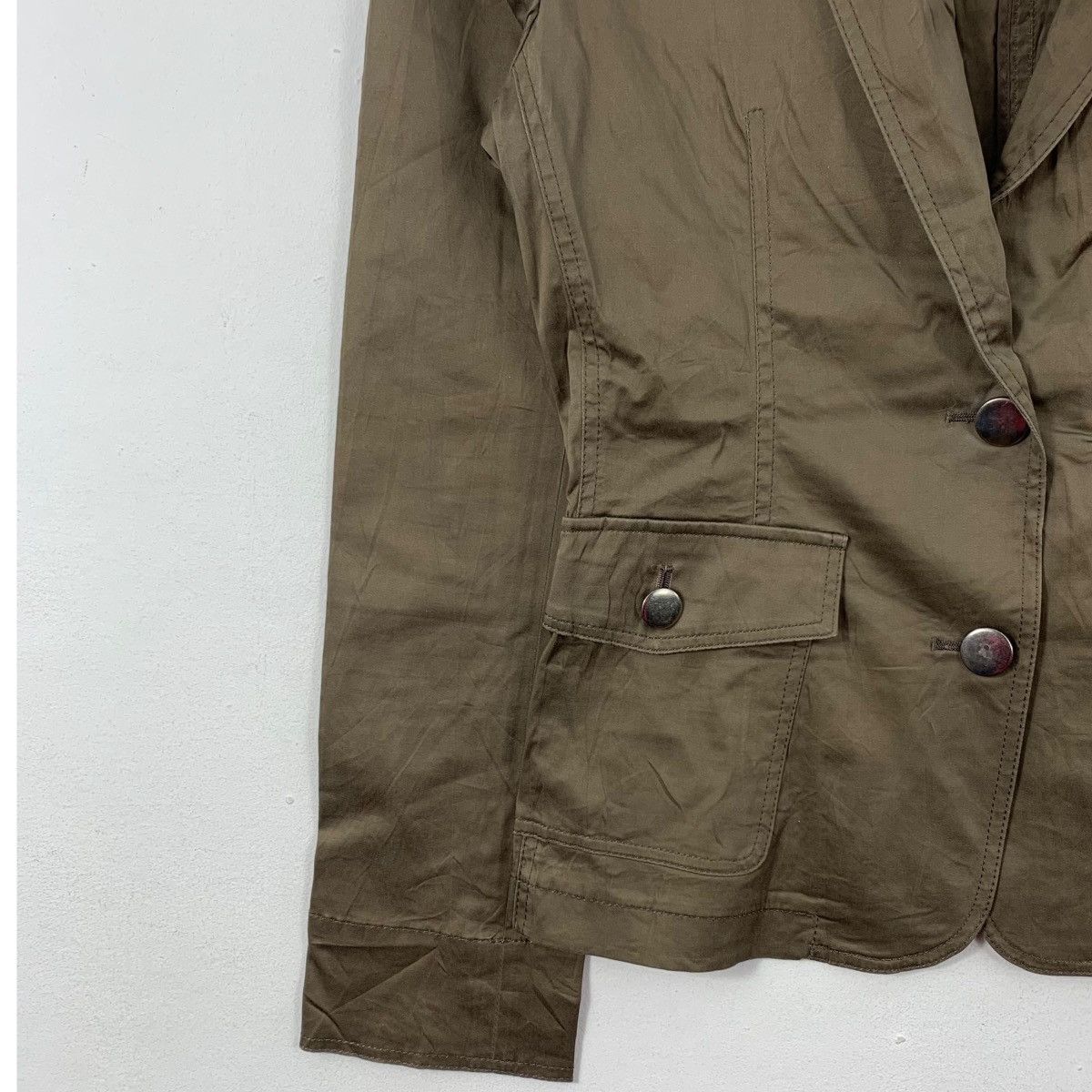 Japanese Brand × Yohji Yamamoto INED by YOHJI YAMAMOTO Japanese Brand Blazer Coat Jacket Size S / US 4 / IT 40 - 5 Thumbnail