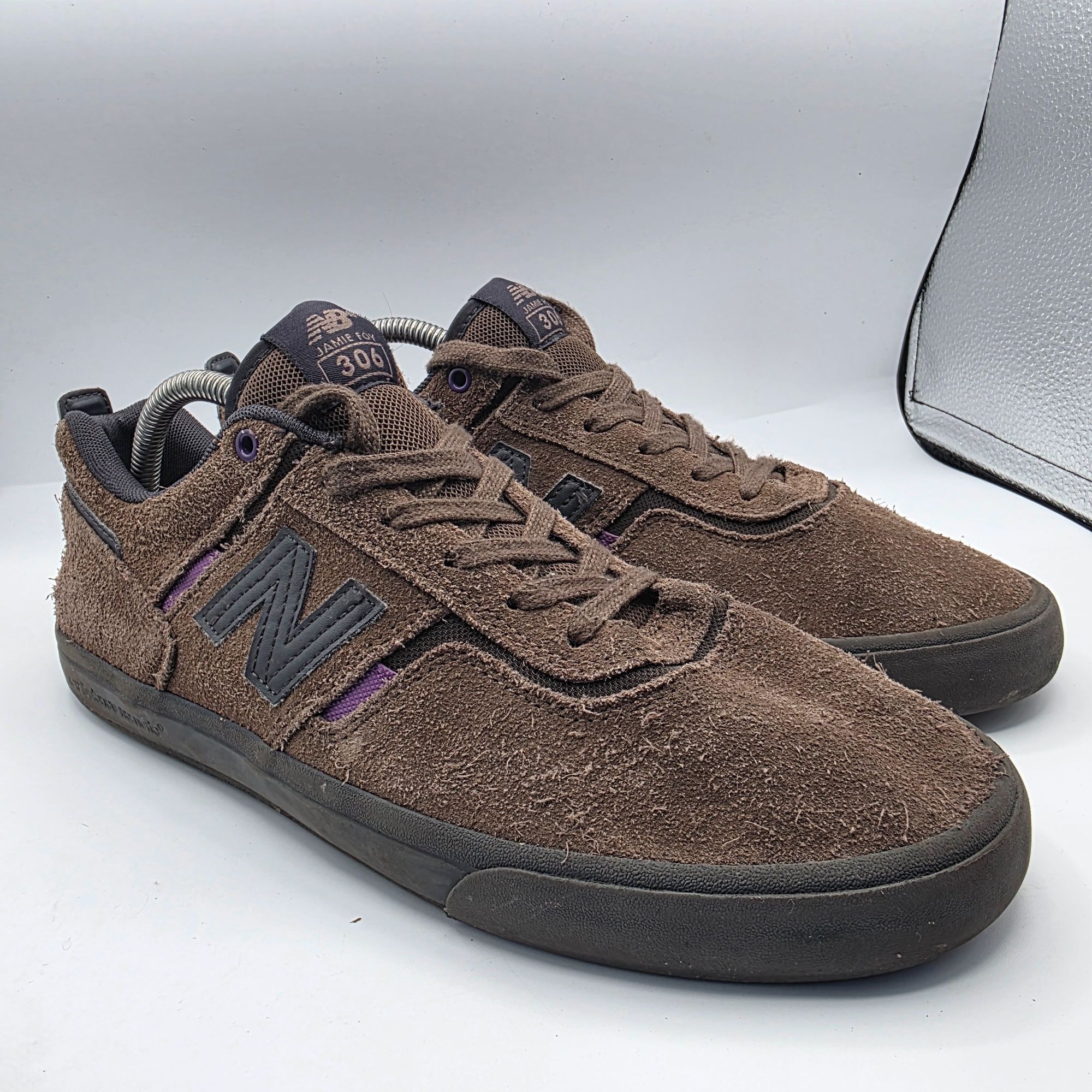 New Balance New Balance Jamie Foy x Numeric 306 Mens Size 10.5 Brown Pur Size US 10.5 / EU 43-44 - 1 Thumbnail