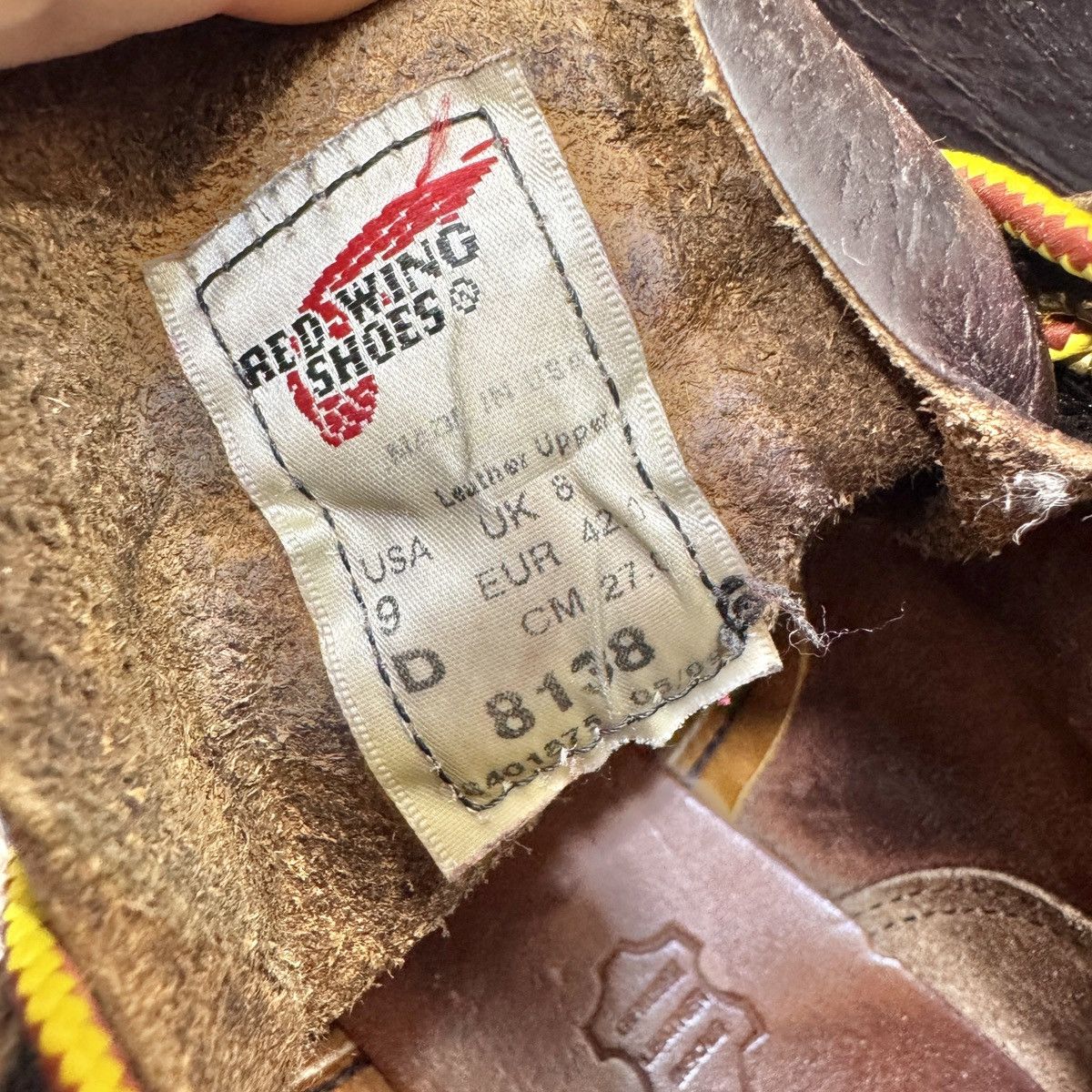 Handmade × Red Wing Red Wing 8138 Heritage Moc Toe Boots US9 UK8 EU42 27cm Size US 9 / EU 42 - 12 Thumbnail