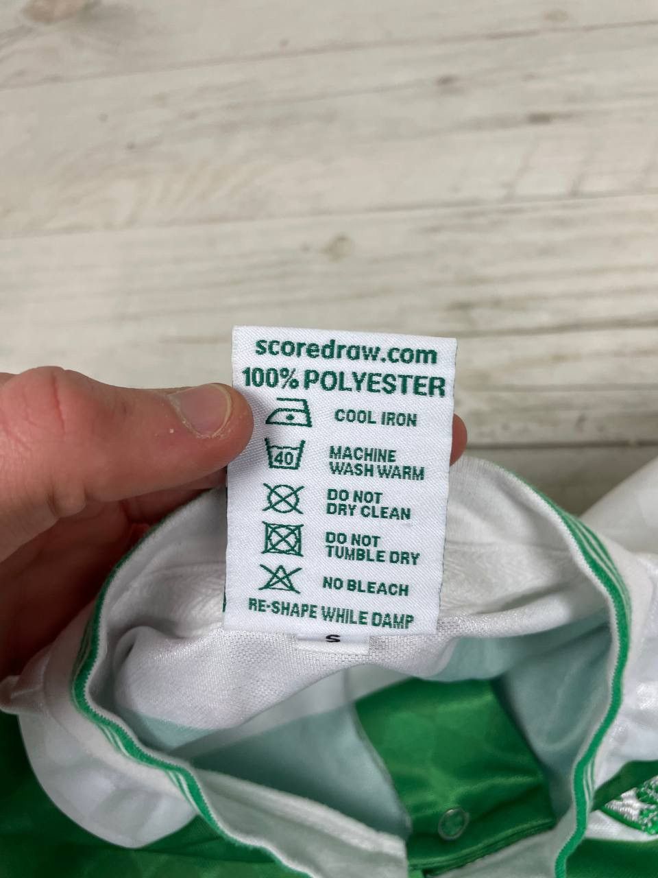 Vintage Score Draw Celtic Retro 1988 Home Shirt Soccer Jersey Size US S / EU 44-46 / 1 - 8 Thumbnail