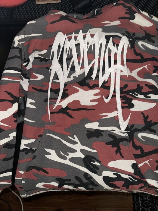 Revenge burn sales camo hoodie