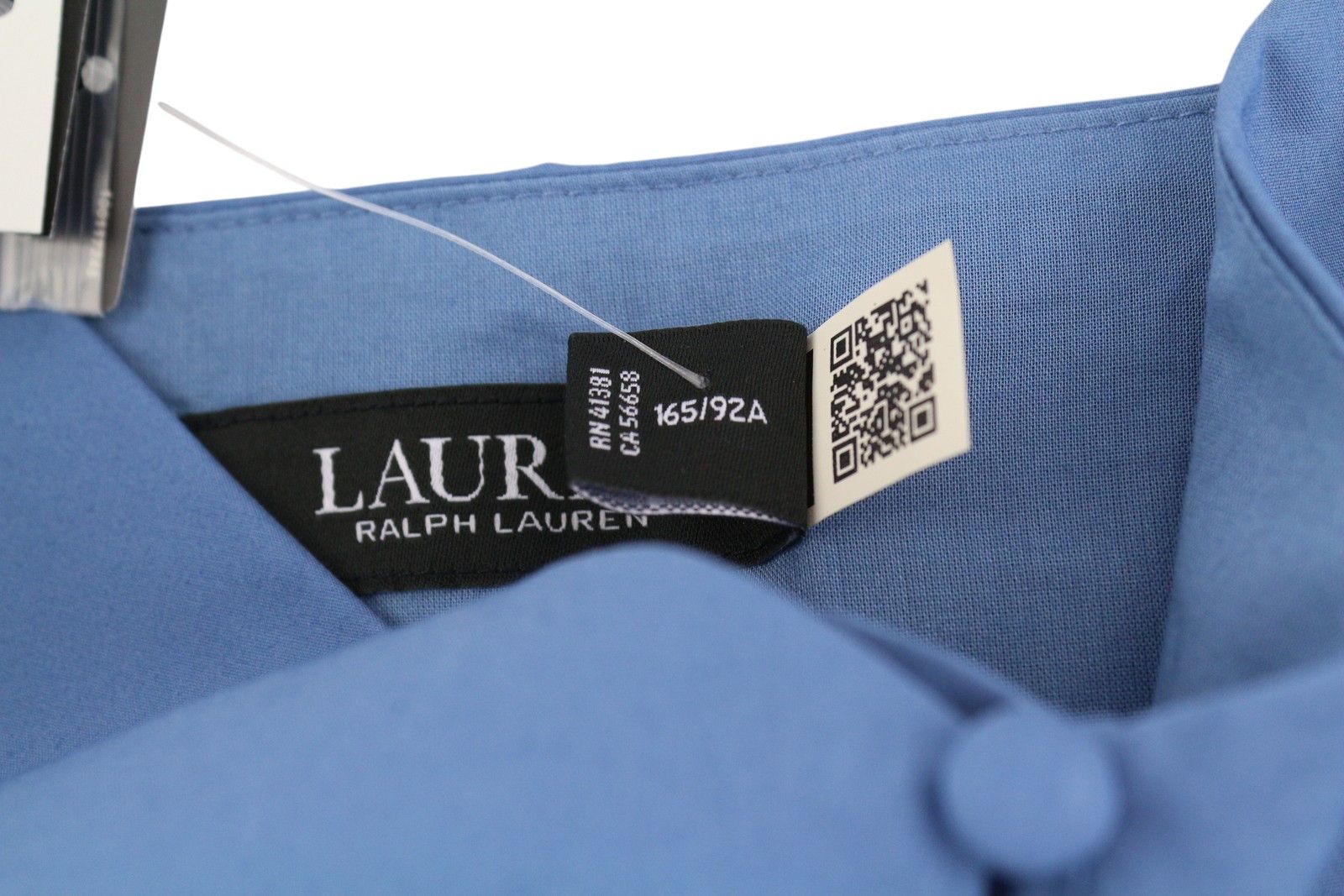 Lauren Ralph Lauren S Blue Sleeveless Tie-Front Tiered Dress 84682 Size S / US 4 / IT 40 - 13 Thumbnail