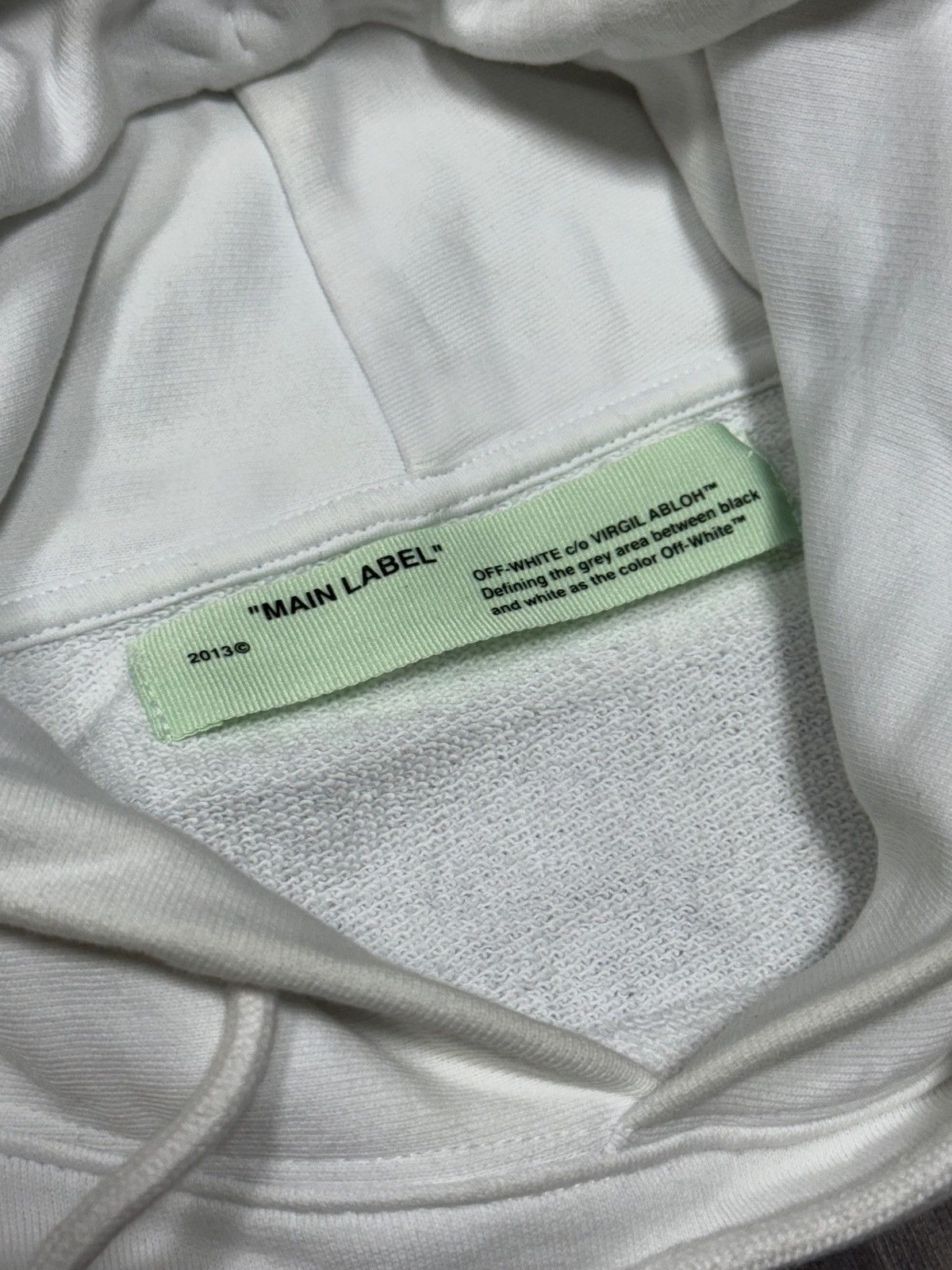 Off-White Off White Mona Lisa temperature hoodie arrows tapes Size US L / EU 52-54 / 3 - 8 Thumbnail