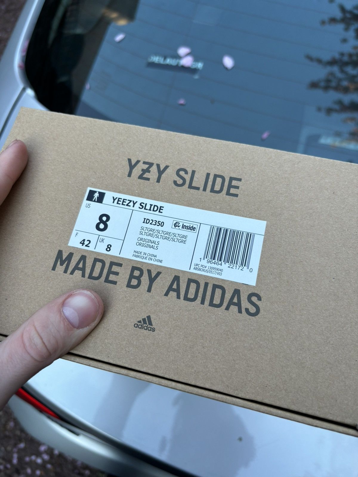 Yeezy adidas Yeezy Slide Slate Grey Size 8 ID2350 Size US 8 / EU 41 - 5 Thumbnail