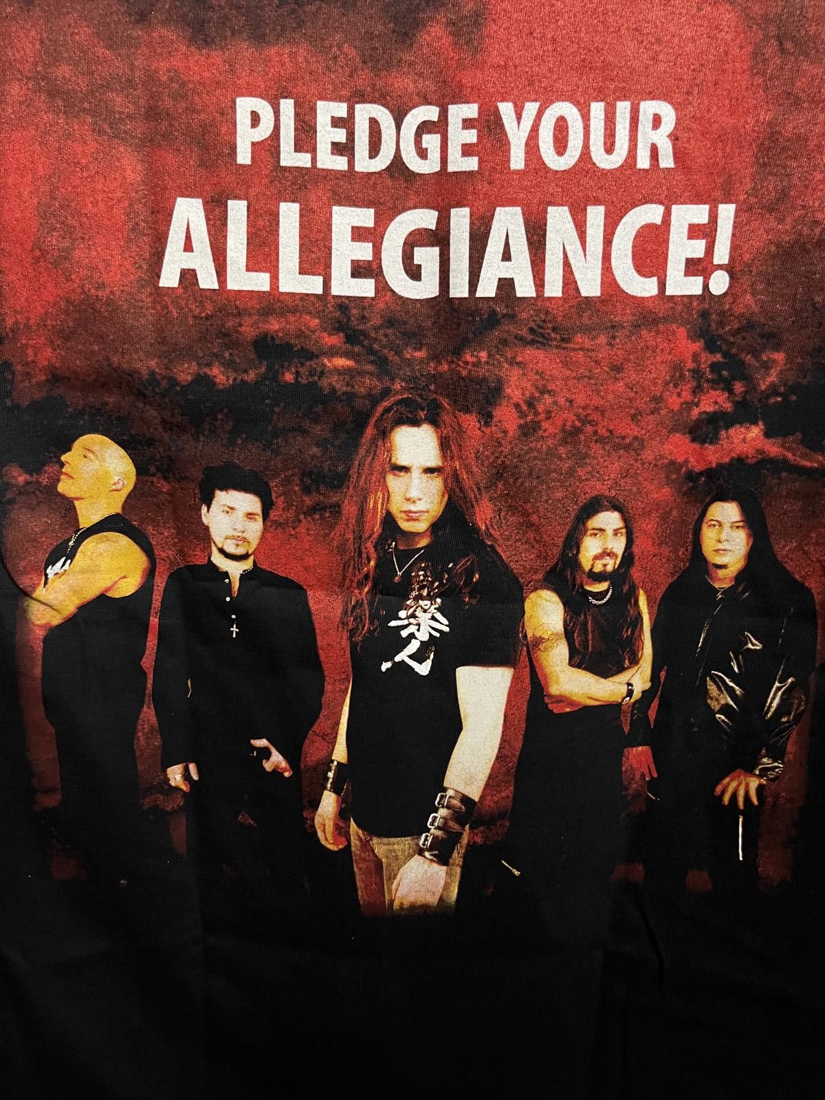 Designer Vintage Firewind Band Tee - Pledge Your Allegiance T-shirt Size US S / EU 44-46 / 1 - 5 Thumbnail