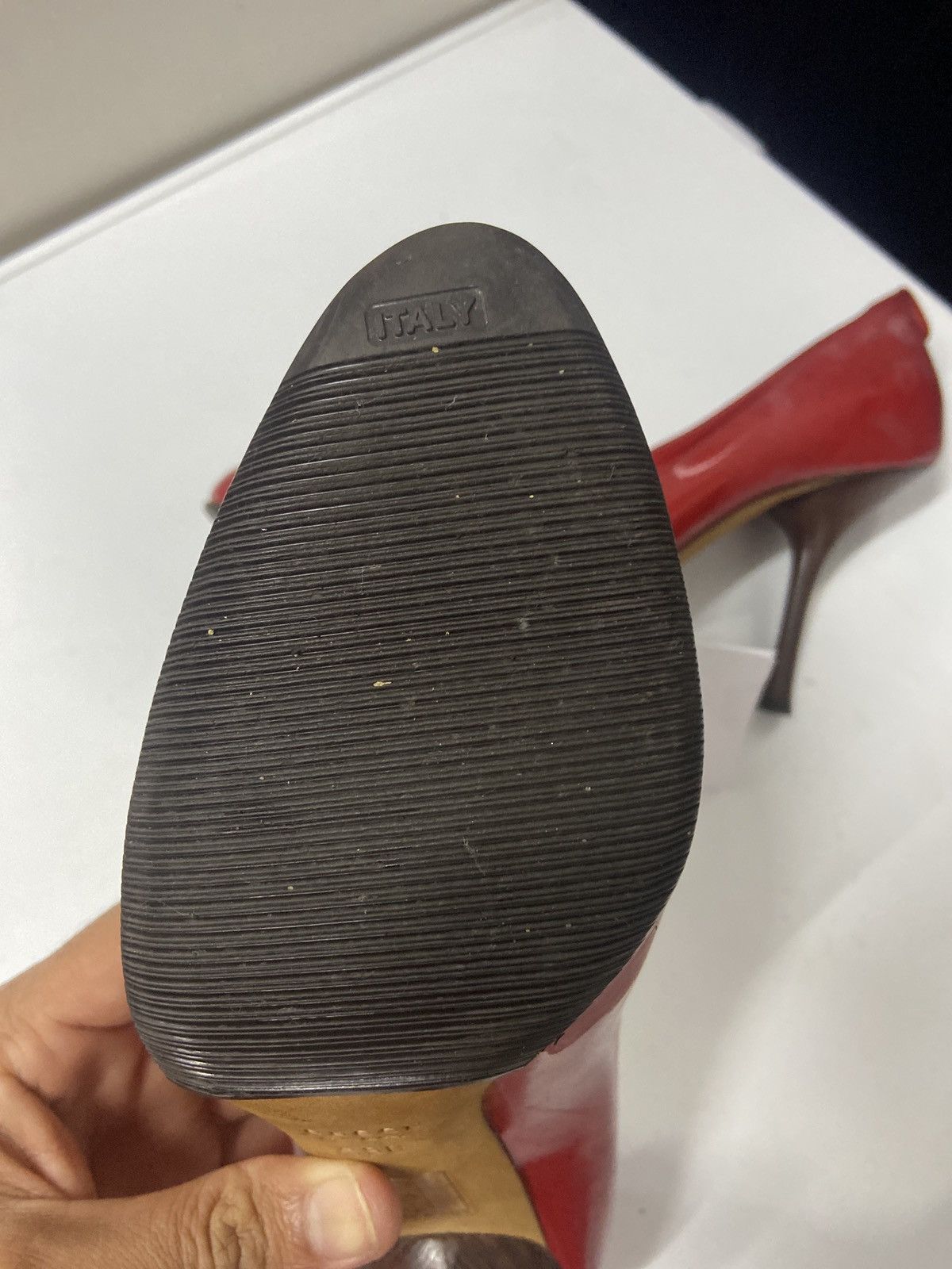 Gucci AUTHENTIC GUCCI HEELS REDCHERRY Size US 8 / IT 38 - 2 Thumbnail
