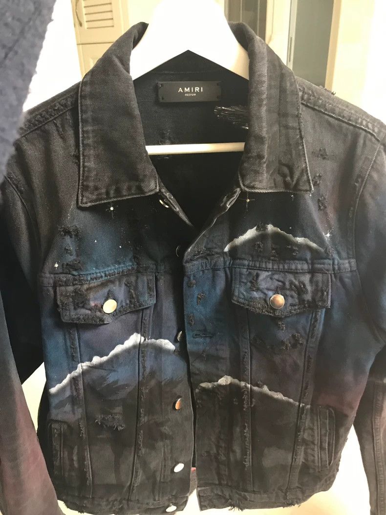 Amiri Amiri starry sky glitter rhinestone jacket Size US M / EU 48-50 / 2 - 1 Thumbnail