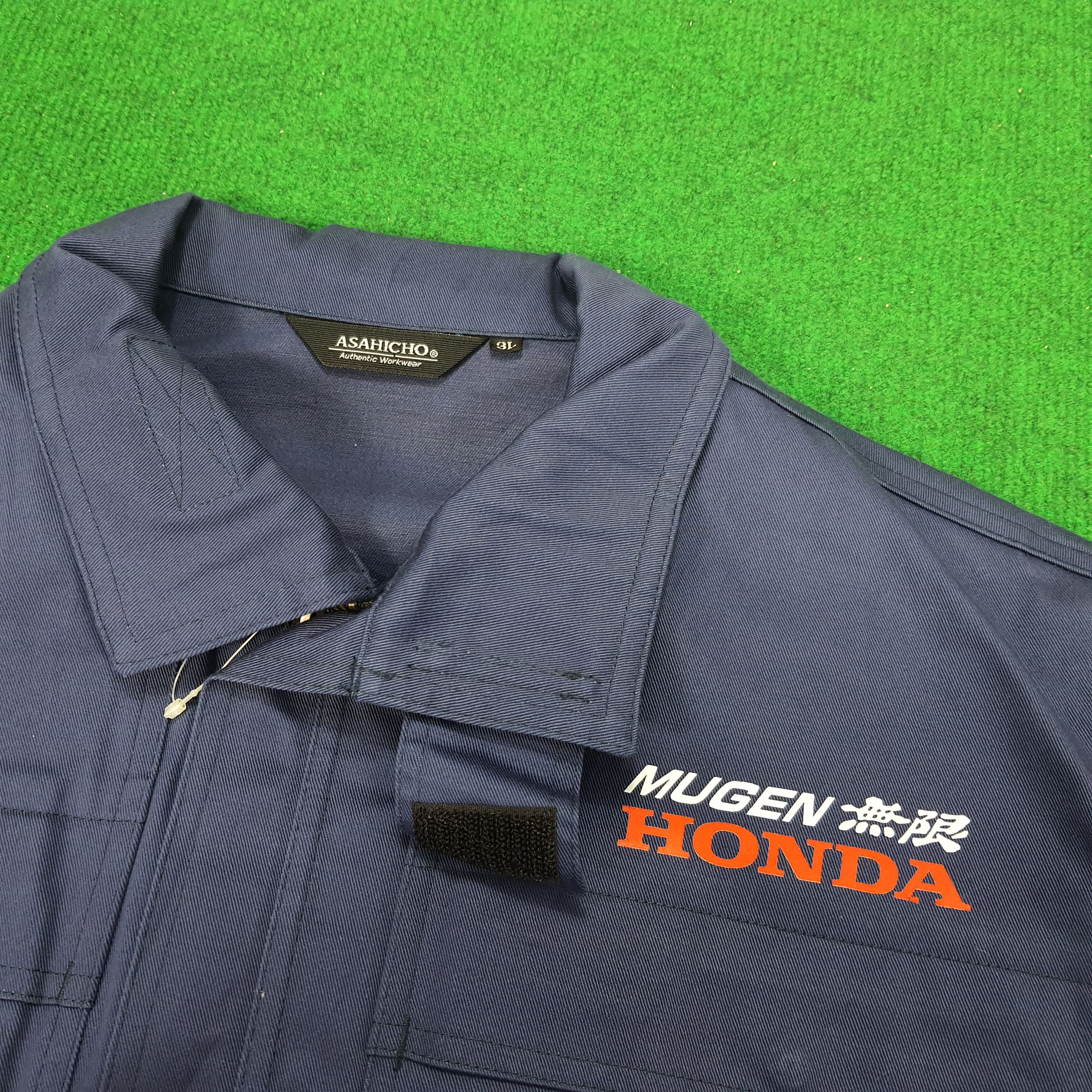 Japanese Brand × Vintage Vintage HONDA Mugen Japan Racing Jacket With Fan Holes Size US L / EU 52-54 / 3 - 5 Thumbnail