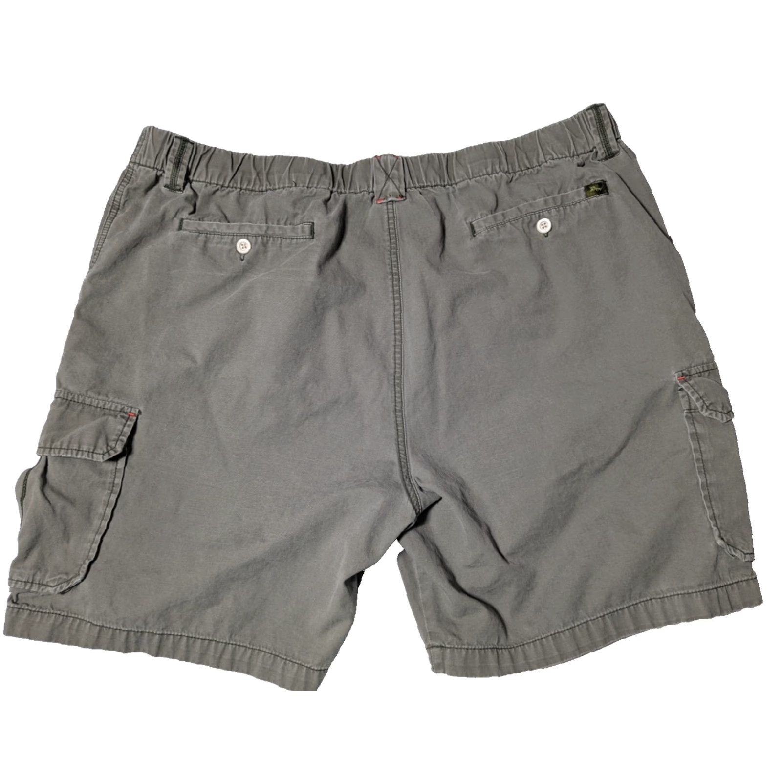 Tommy Bahama Tommy Bahama Relax Green Salt Water Fade 8" Cargo Shorts Men 2XL Size US 39 - 4 Thumbnail