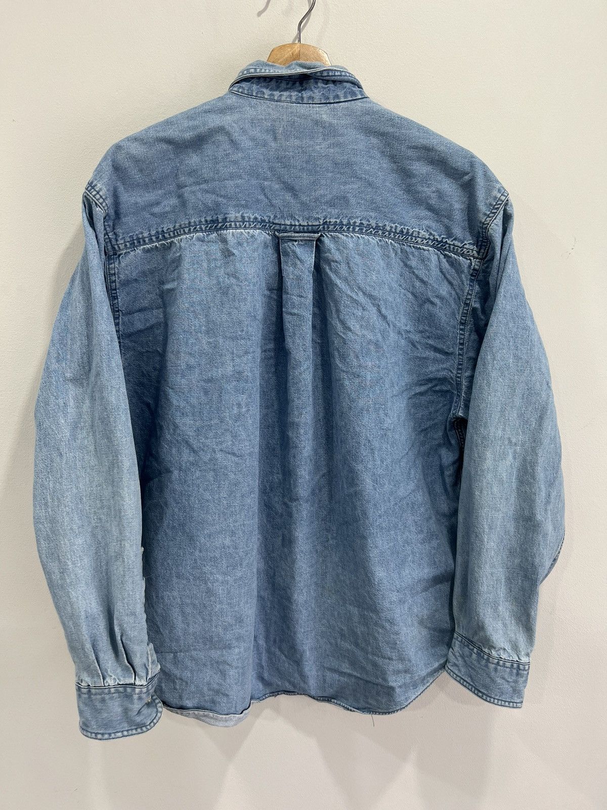 Eddie Bauer Vintage Eddie Bauer Denim Button up shirt Size US L / EU 52-54 / 3 - 2 Thumbnail