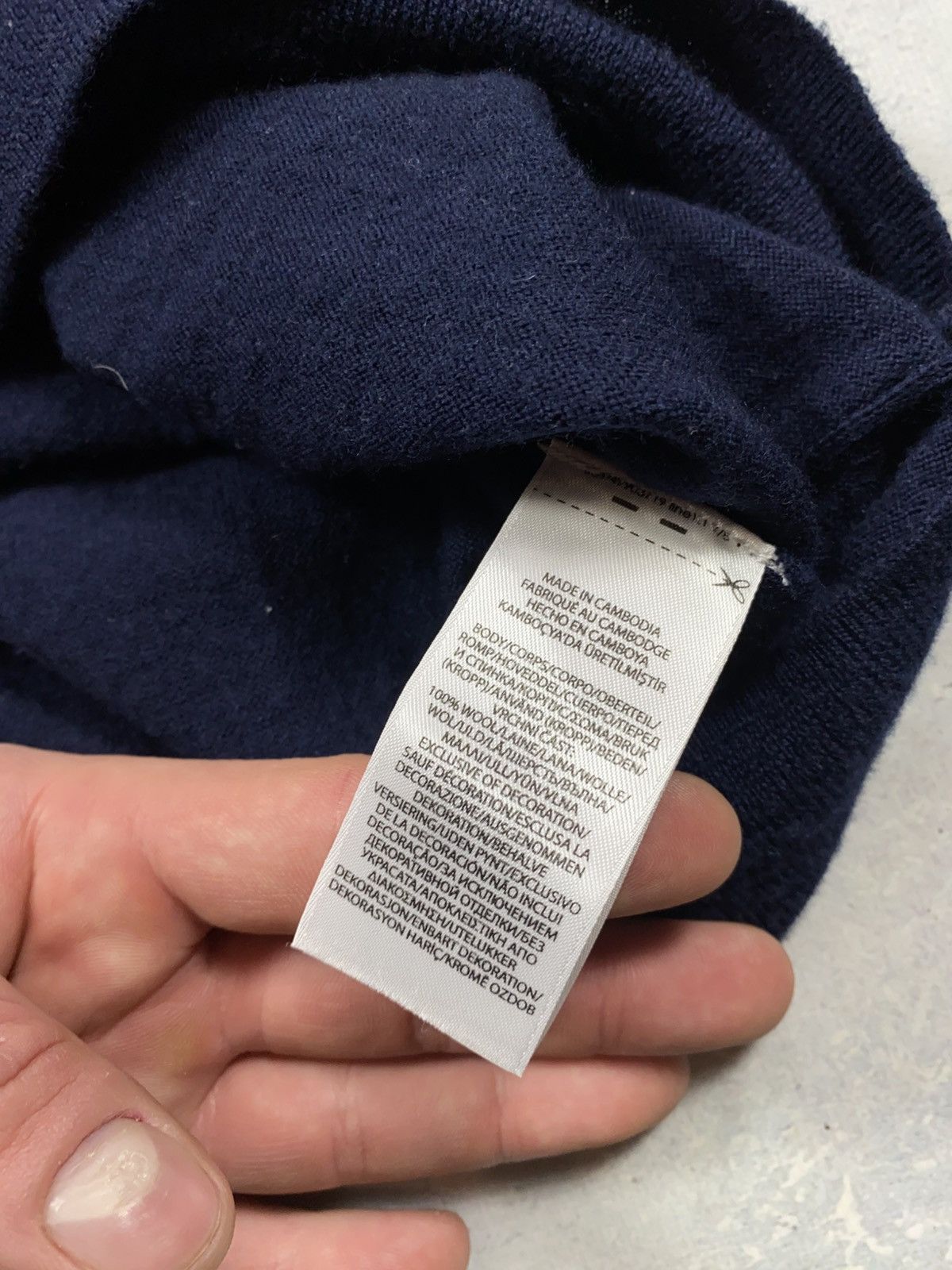 Polo Ralph Lauren Blue Polo Ralph Lauren Mens Sweater Size Medium Size US M / EU 48-50 / 2 - 6 Thumbnail
