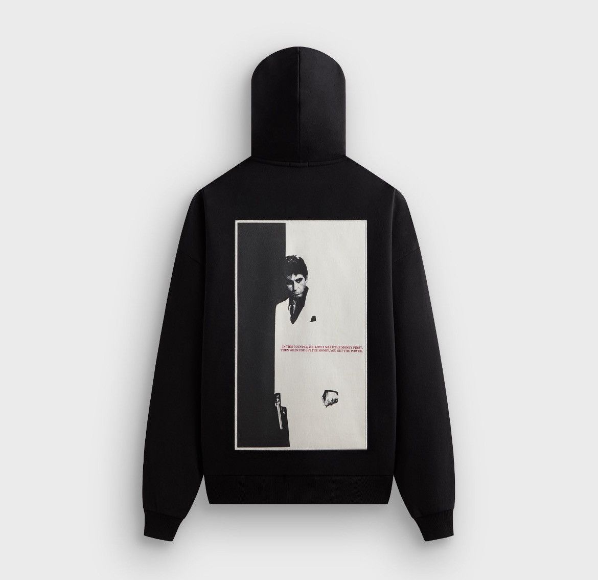 Kith KITH FOR SCARFACE TONY APPLIQUE NELSON HOODIE - BLACK Size US XXL / EU 58 / 5 - 5 Thumbnail