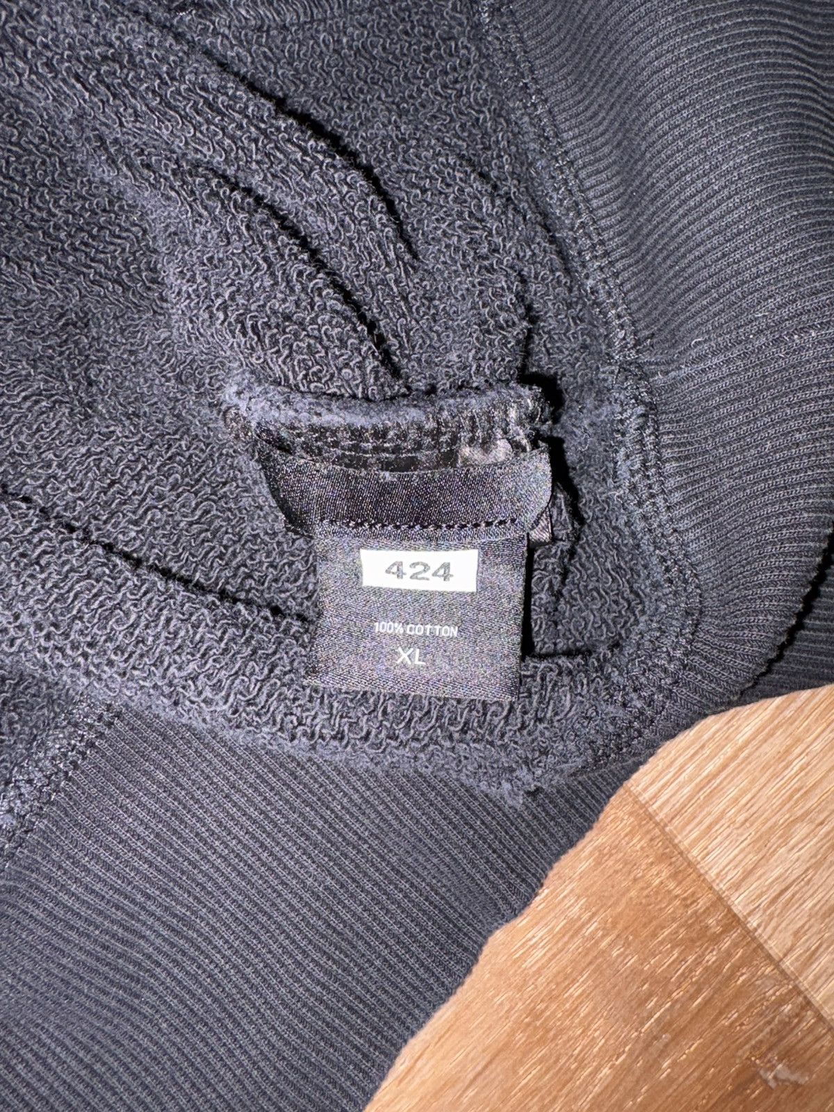 424 424 embroided hoodie Size US XL / EU 56 / 4 - 3 Thumbnail