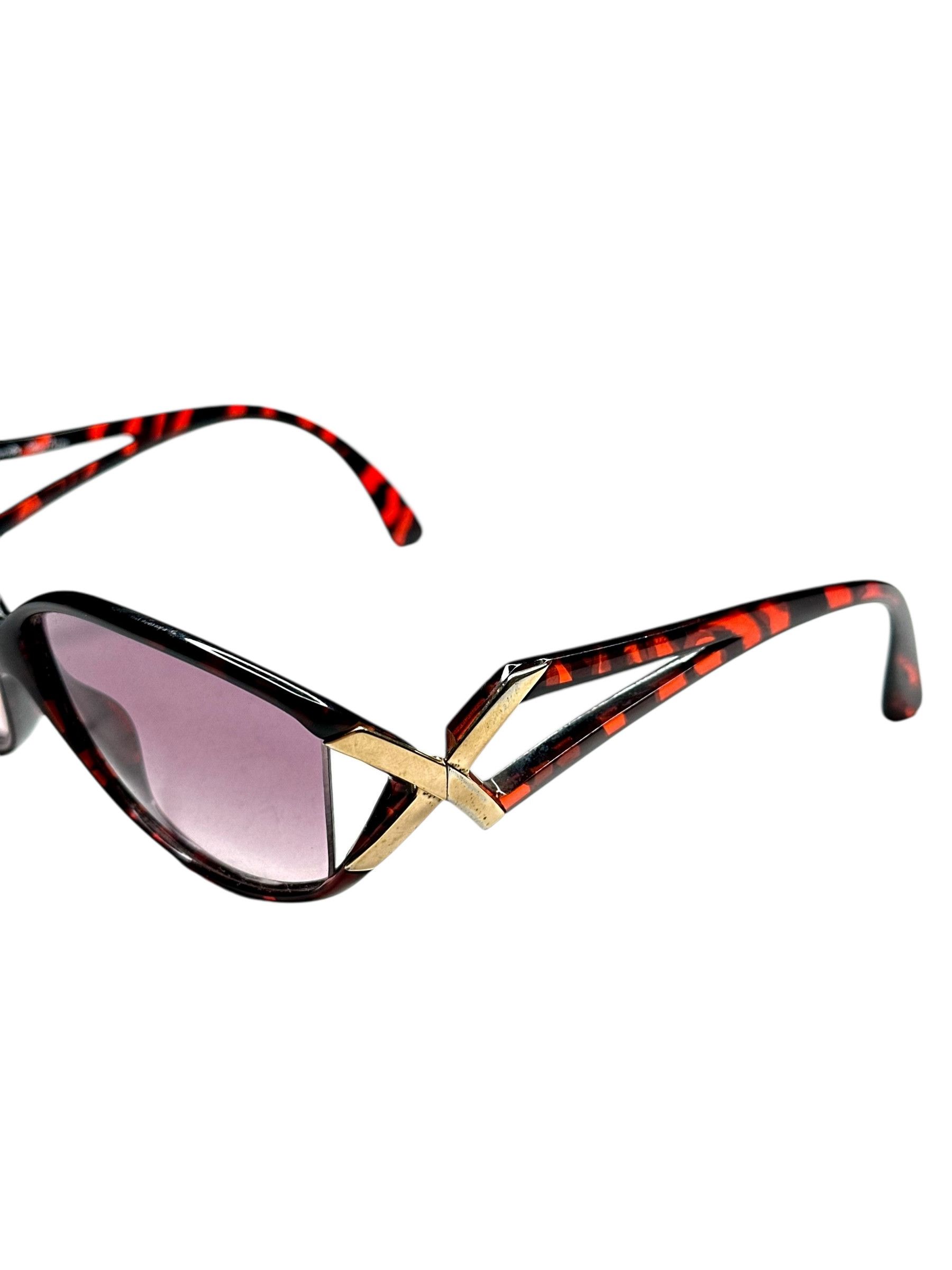 Vintage Pablo Picasso Oval X-Way Cubism Sunglasses Size ONE SIZE - 5 Thumbnail