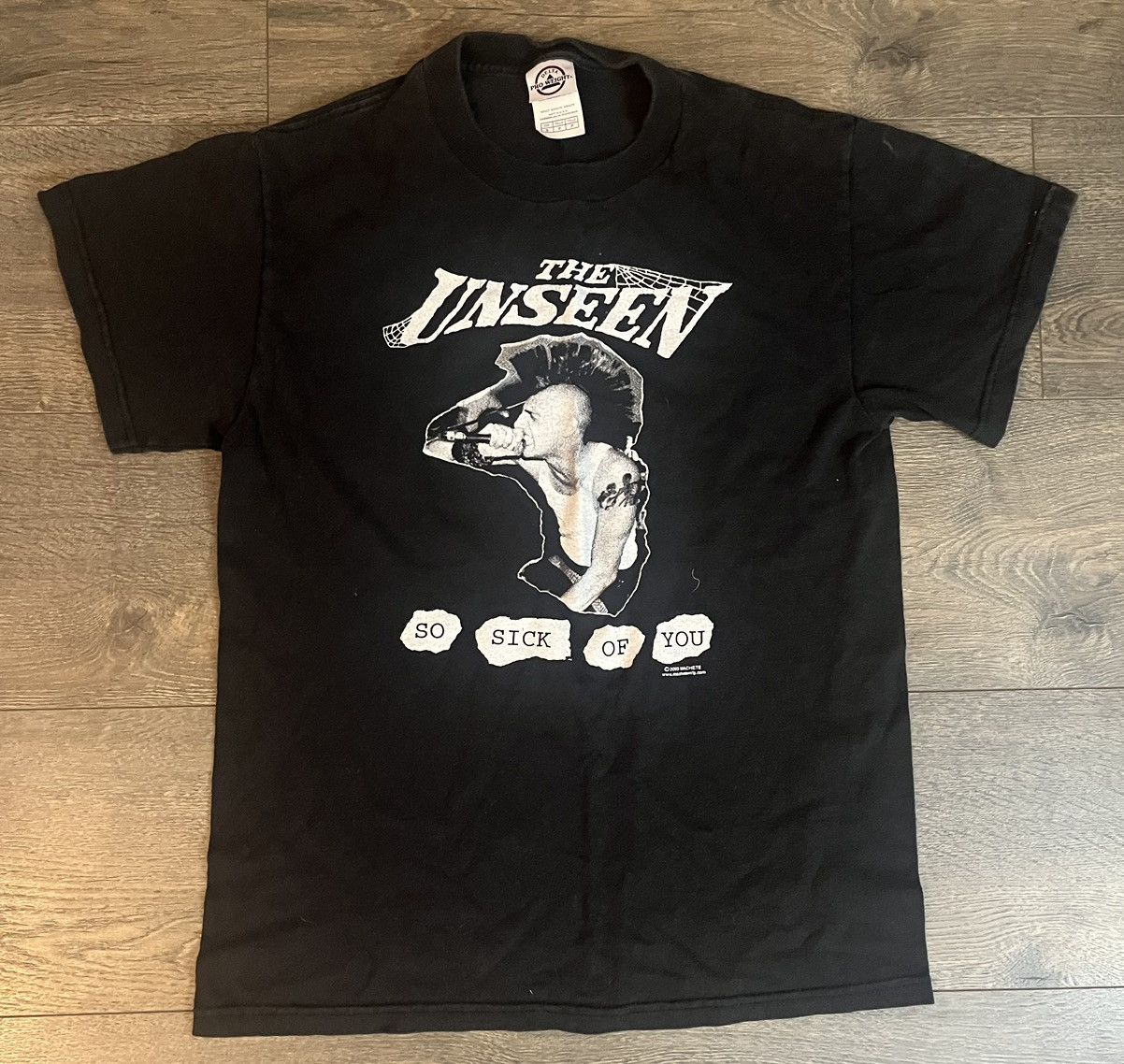 Band Tees × Vintage Vintage 2003 The Unseen Tee Size US S / EU 44-46 / 1 - 1 Thumbnail