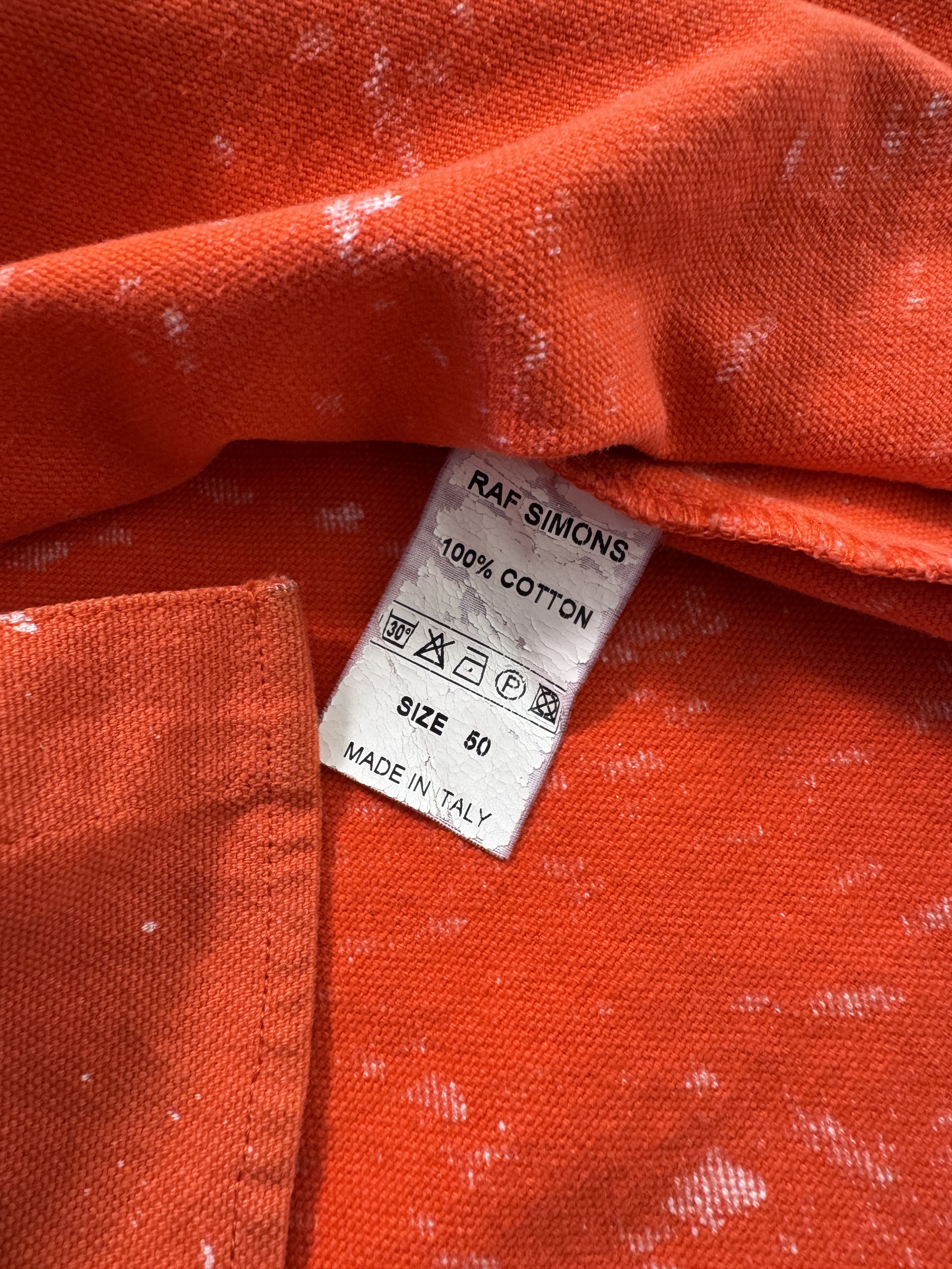 Sterling Ruby Sterling Ruby x Raf Simons RARE Bleached Splatter soto Shirt Size US L / EU 52-54 / 3 - 8 Thumbnail