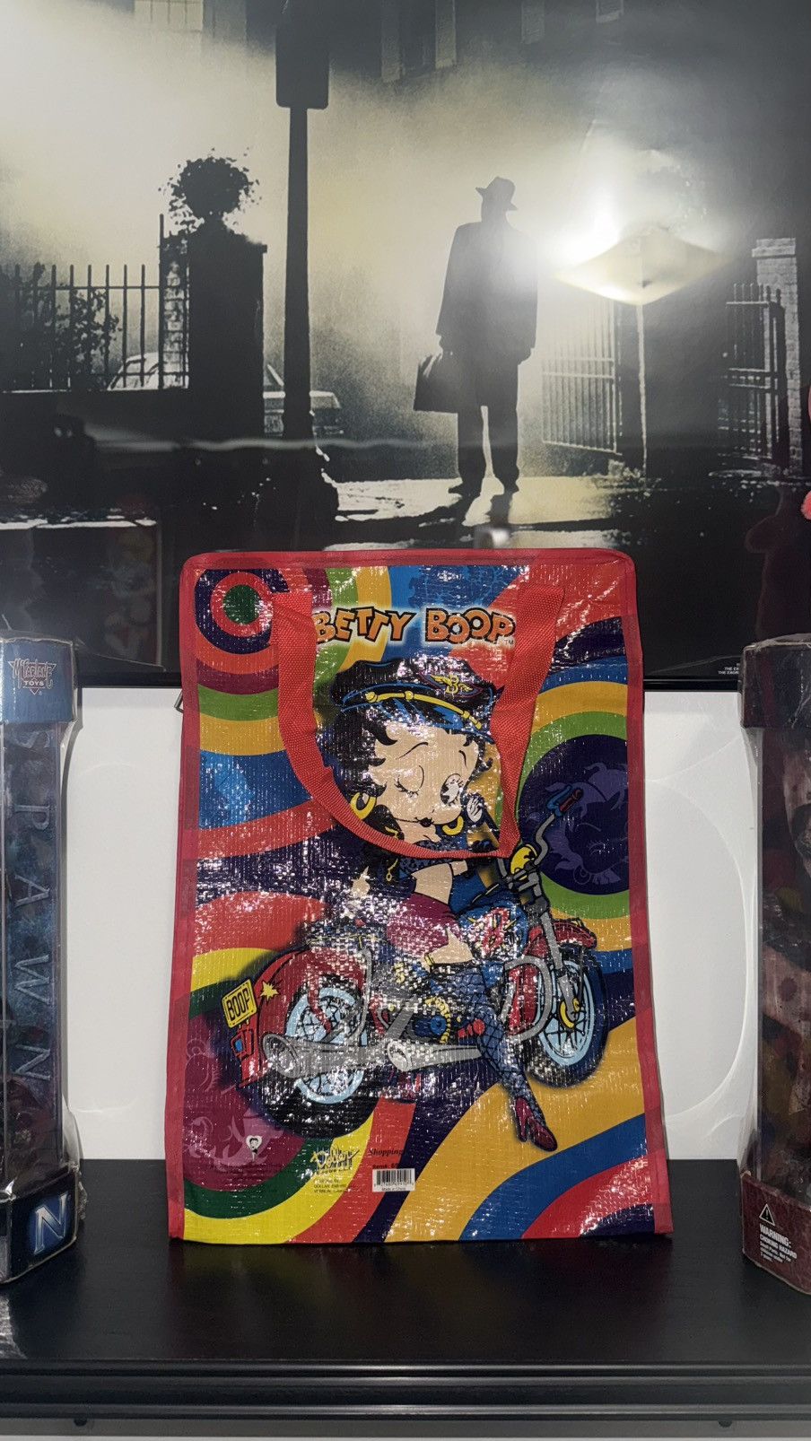 Japanese Brand × Vintage Vintage / Y2K New 2000s Betty Boop On Motorcycle Bag Size ONE SIZE - 1 Thumbnail