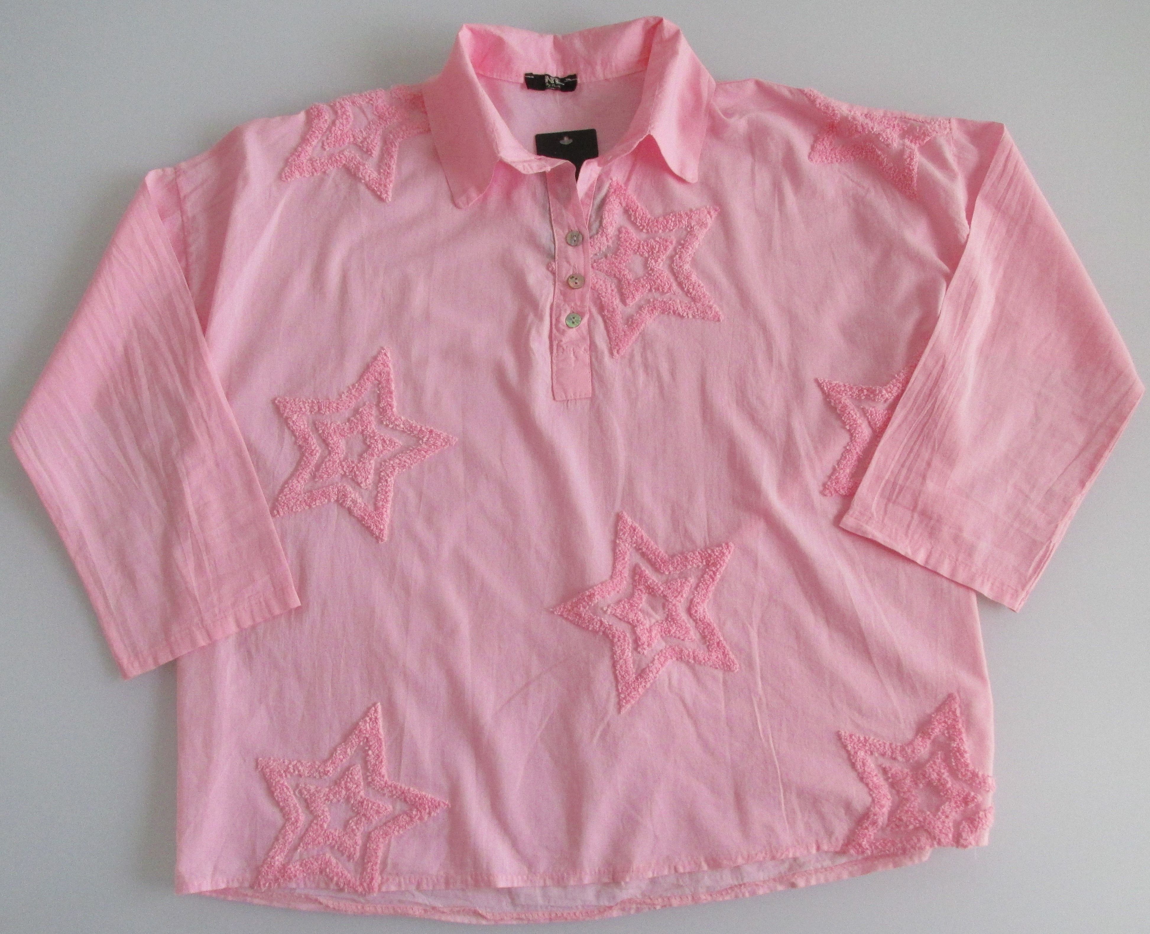 Other NT (NWT) Women's Cotton Blouse Size XL Size XL / US 12-14 / IT 48-50 - 1 Thumbnail