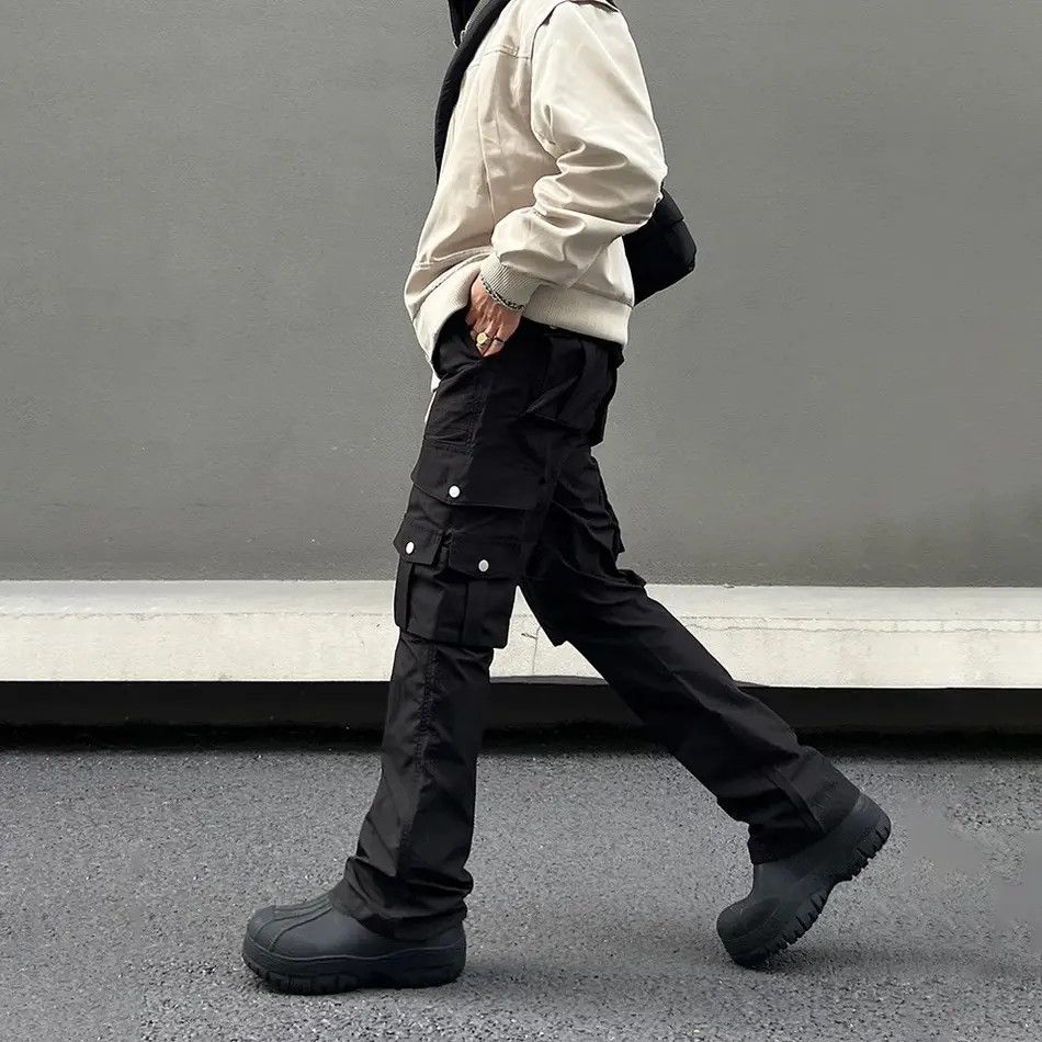 Japanese Brand × Vintage Cargo Pants Men Streetwear Y2k Multi-pocket Size US 30 / EU 46 - 2 Thumbnail
