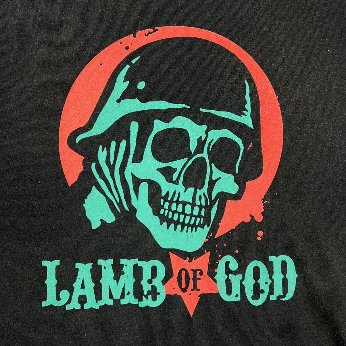 Band Tees Rare! Lamb of God Band Tour Tee 2006 Vintage 00s Size US XXL / EU 58 / 5 - 7 Thumbnail