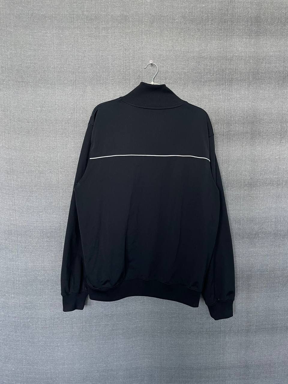 Other Vintage Nike Y2K Black Drill Track Jacket Size US L / EU 52-54 / 3 - 4 Thumbnail