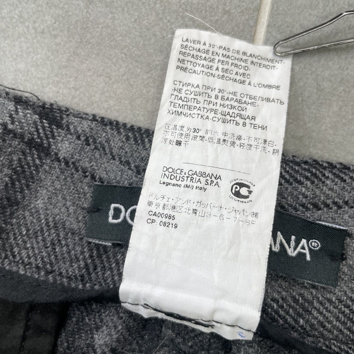 Dolce & Gabbana Dolce&Gabbana Women Wool Boot-Cut Pants Size 42 Size 28" / US 6 / IT 42 - 10 Thumbnail