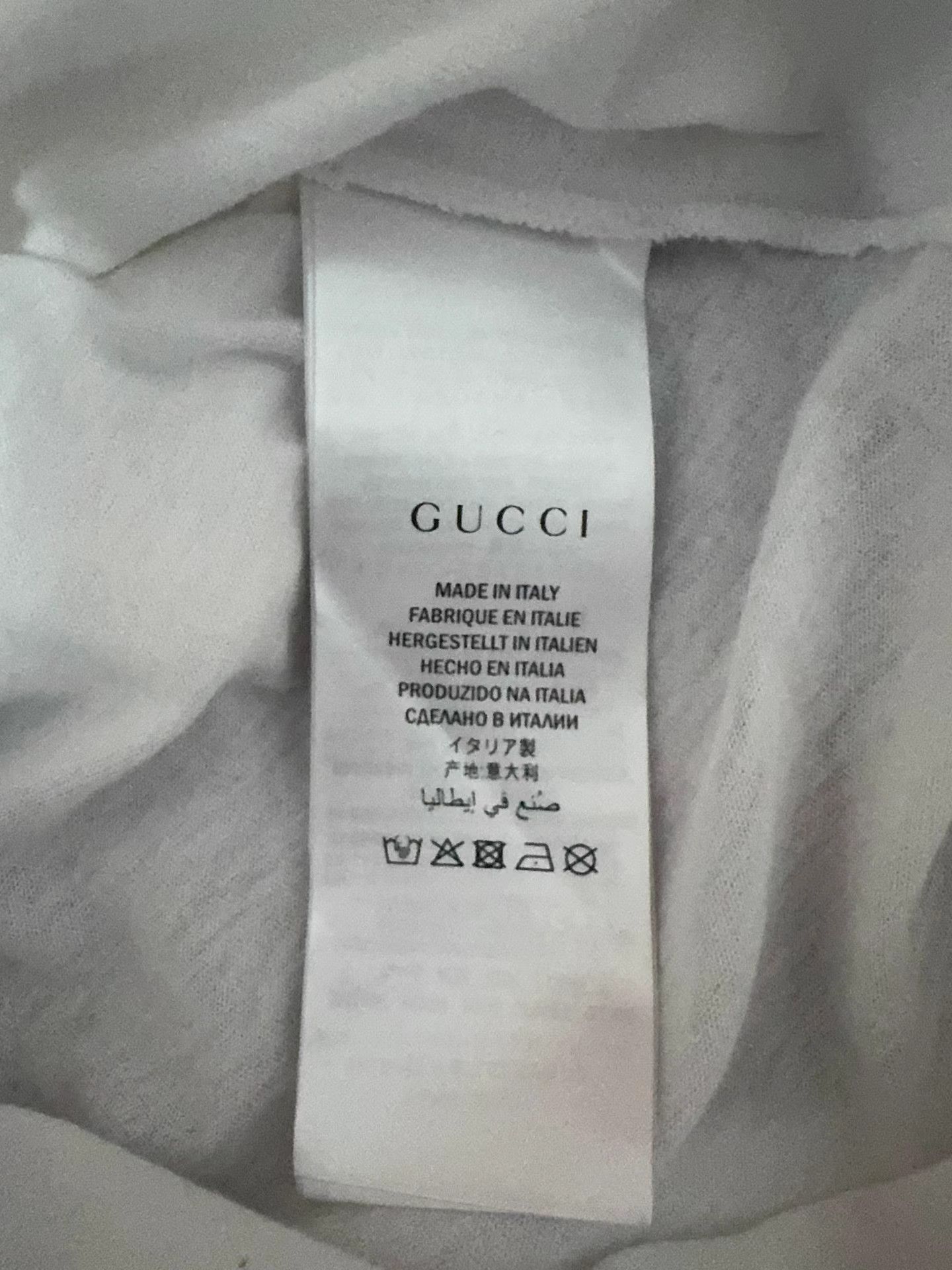 Gucci Gucci Bee Embroidered Short Sleeve T-Shirt K13 Size US M / EU 48-50 / 2 - 4 Thumbnail