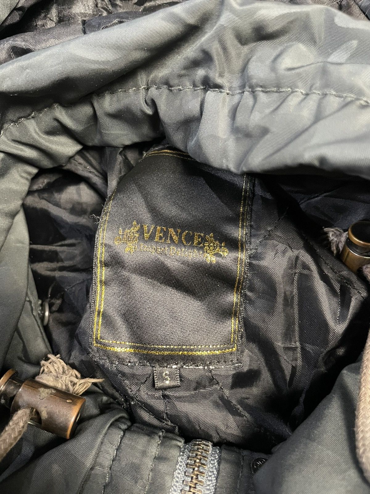 If Six Was Nine 2000s Japanese Brand Vence Fur Multipocket Punk Jacket Size US S / EU 44-46 / 1 - 7 Thumbnail