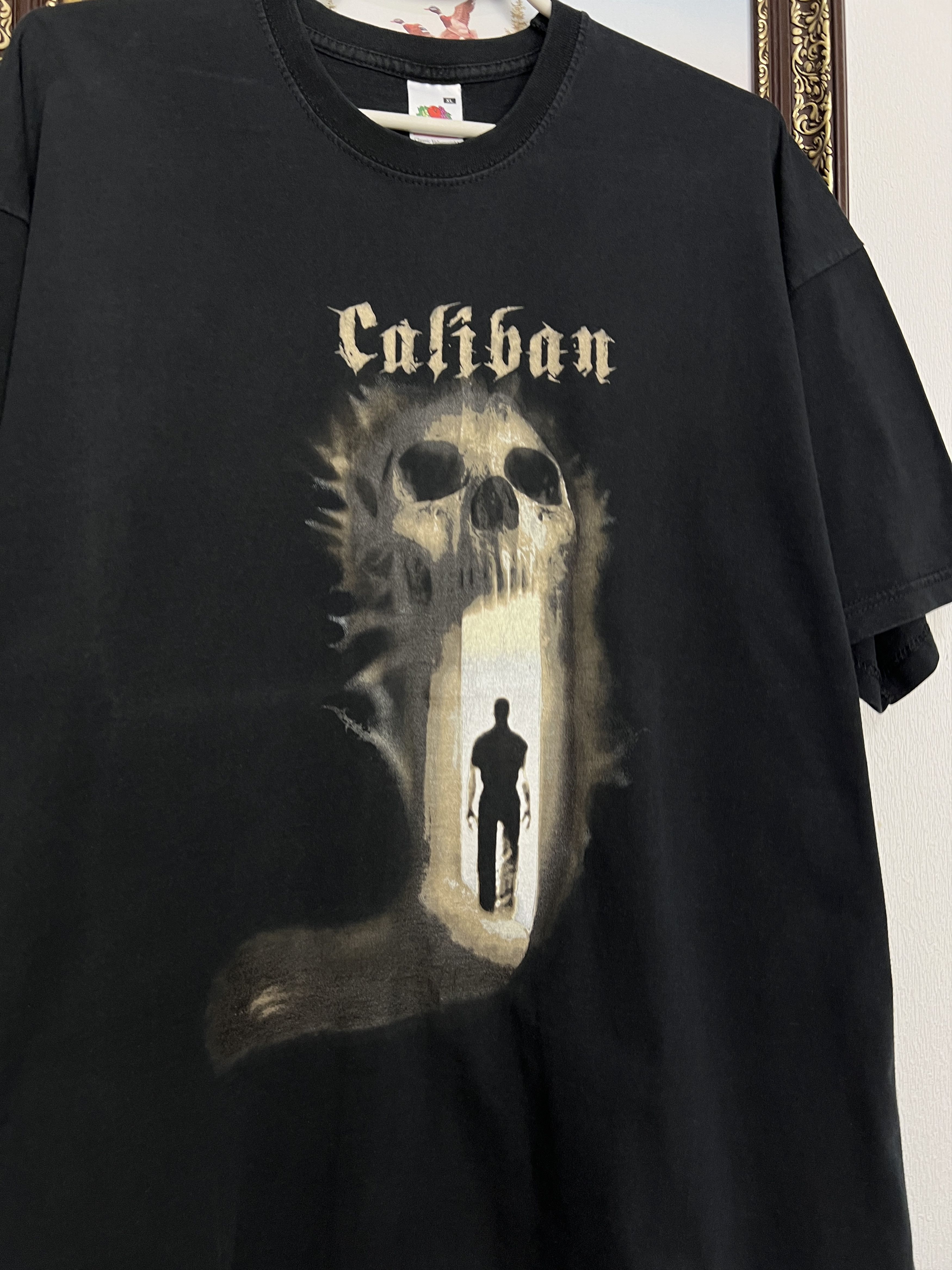Vintage Caliban The Indying Darkness Over Print Band Tee Shirt Size US XL / EU 56 / 4 - 3 Thumbnail