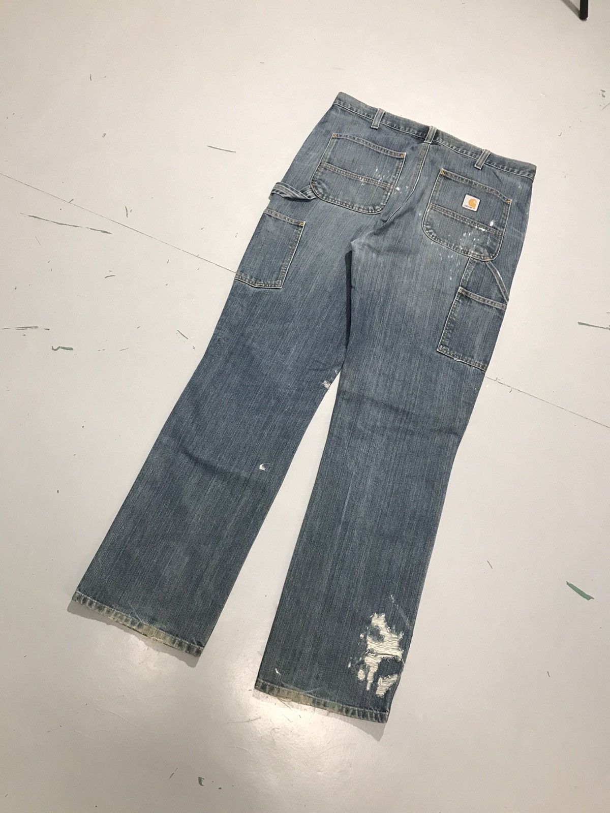 Carhartt Vintage Carhartt double knee painted denim Size US 38 / EU 54 - 8 Thumbnail