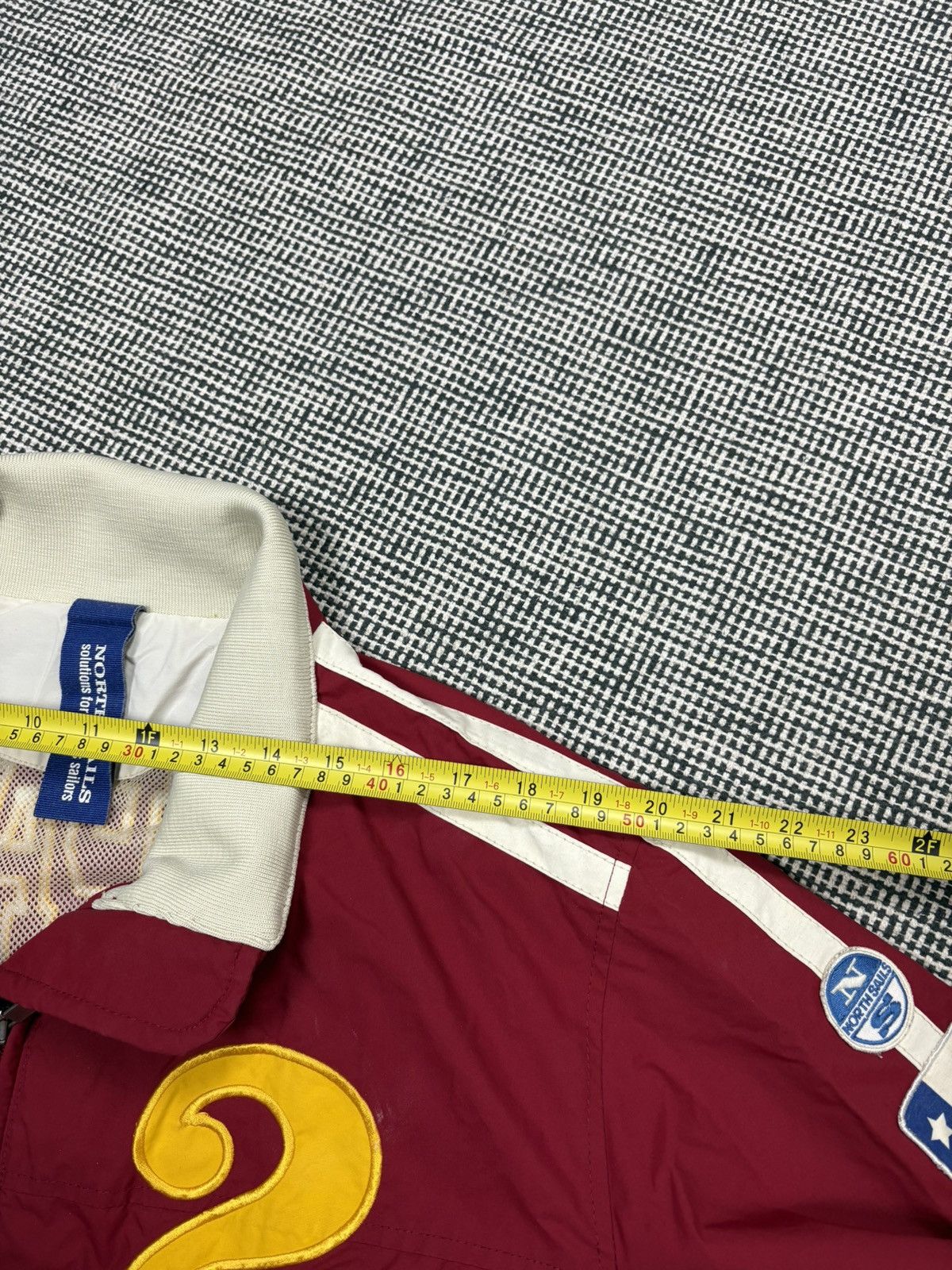 Other Y2K North Sails Sailing Flag Zip Jacket La Martina Size US XL / EU 56 / 4 - 9 Thumbnail