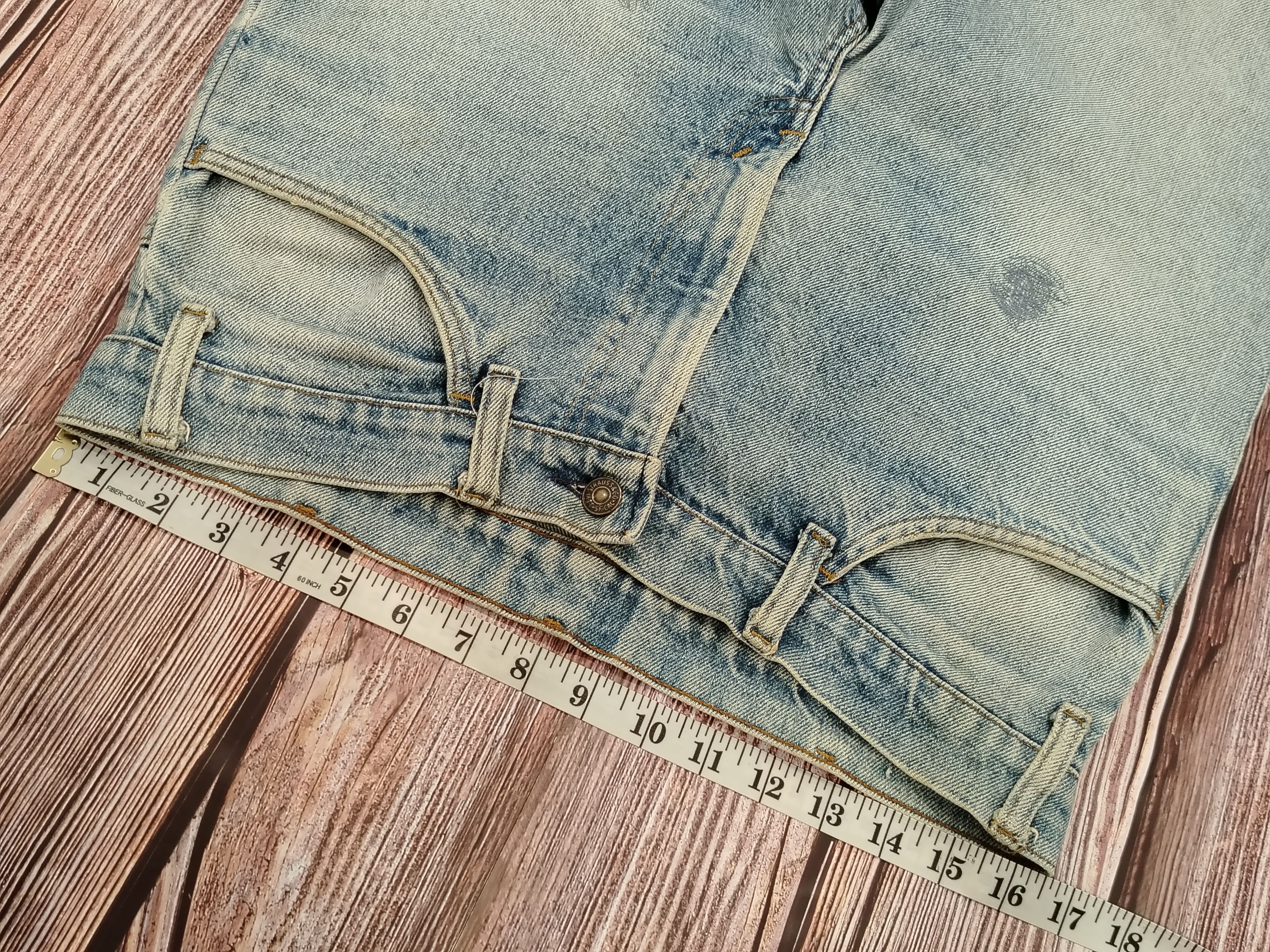 Levi's Levis 646 Jeans Flare Bell Bottom Bootcut Vintage Size US 33 - 9 Thumbnail