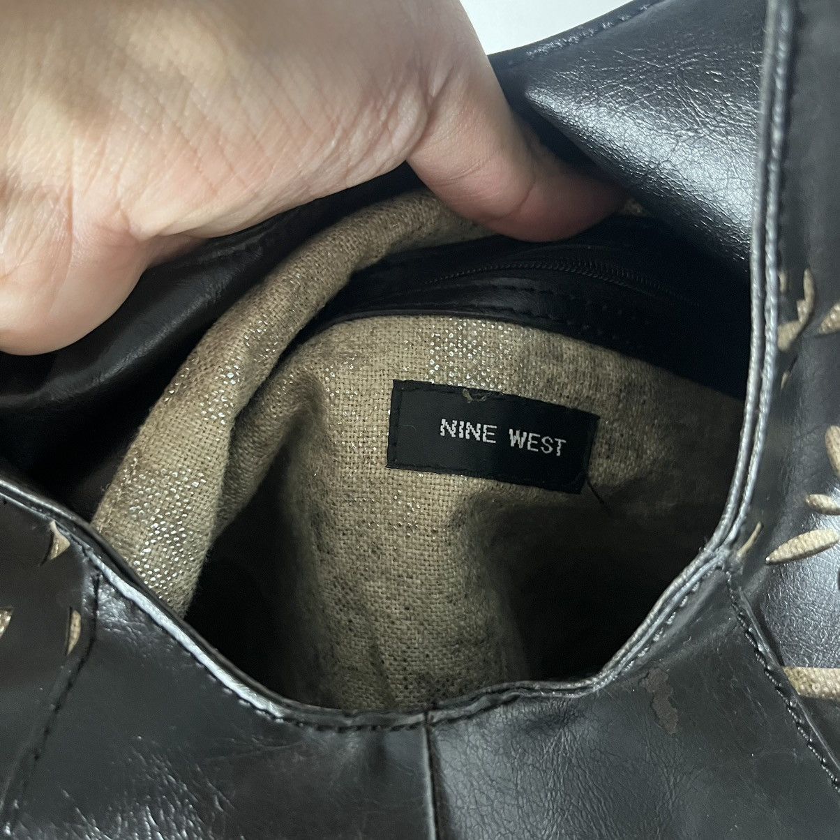 Leather × Nine West Nine west leathet tote bag Size ONE SIZE - 7 Thumbnail