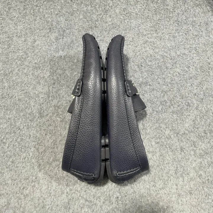 Louis Vuitton Louis Vuitton Monte Carlo Navy Leather Loafers -2508 Size US 11 / EU 44 - 9 Thumbnail