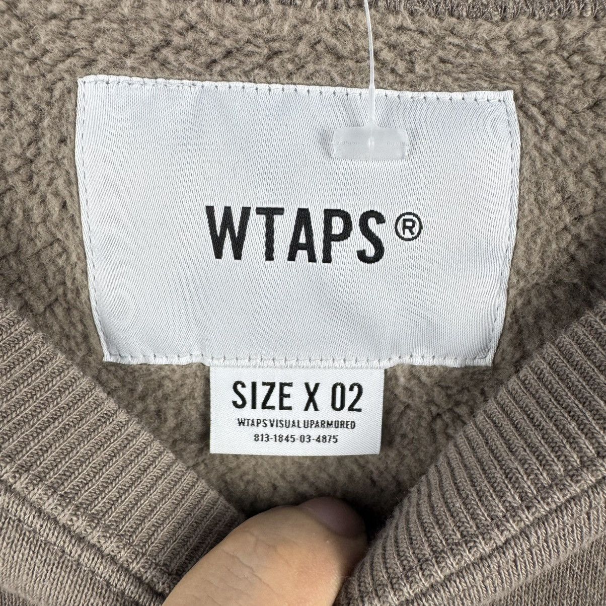Wtaps WTAPS Home Base Crewneck Sweatshirt Beige Size X 02 Cotton Size US M / EU 48-50 / 2 - 10 Thumbnail