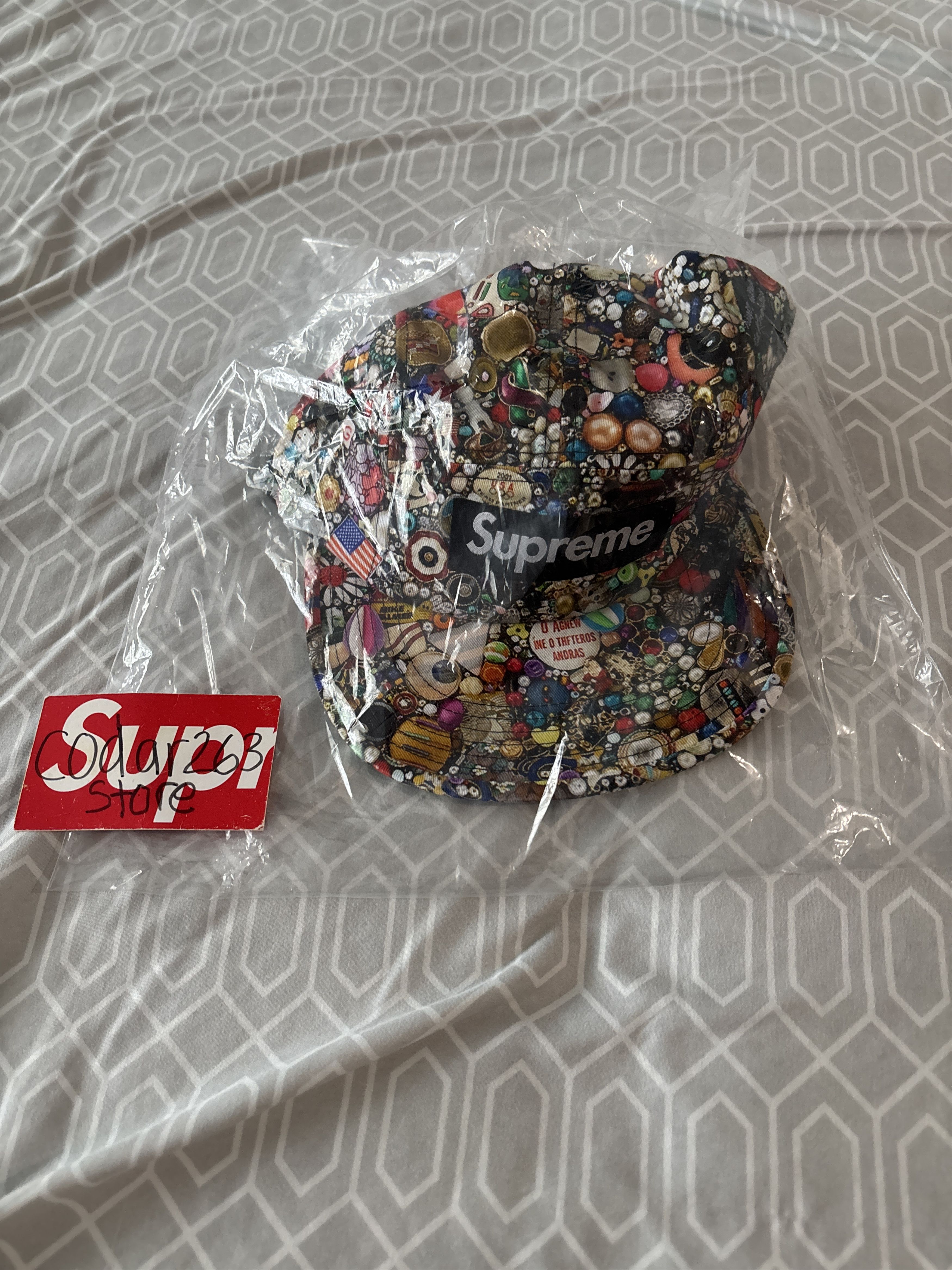 Supreme Supreme Mike Kelley Camp Cap Hat Size ONE SIZE - 1 Thumbnail