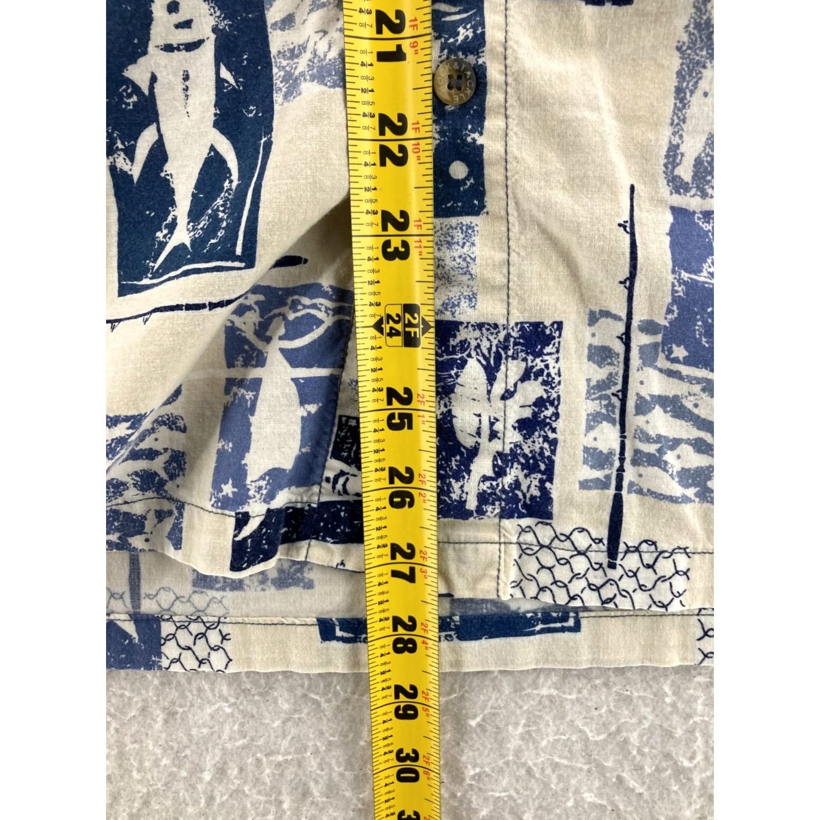 Vintage Hook and Tackle Shirt Mens Large Short Sleeve Button Up Check Pattern Size US L / EU 52-54 / 3 - 5 Thumbnail