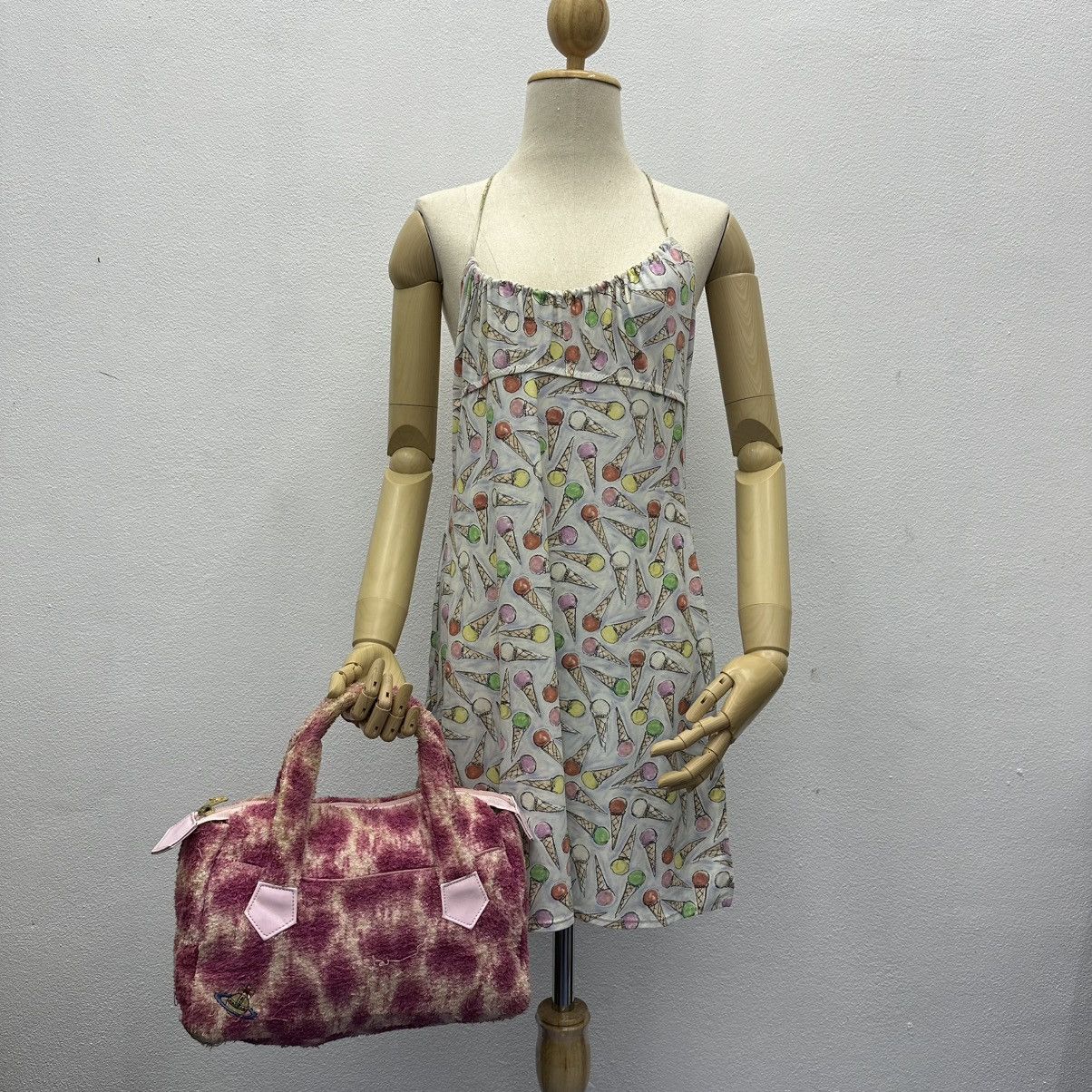 Vivienne Westwood ‼️YES‼️ AUTH. VIVIENNE WESTWOOD TIE DYE TERRY CLOTH CARRY BAG Size ONE SIZE - 2 Thumbnail