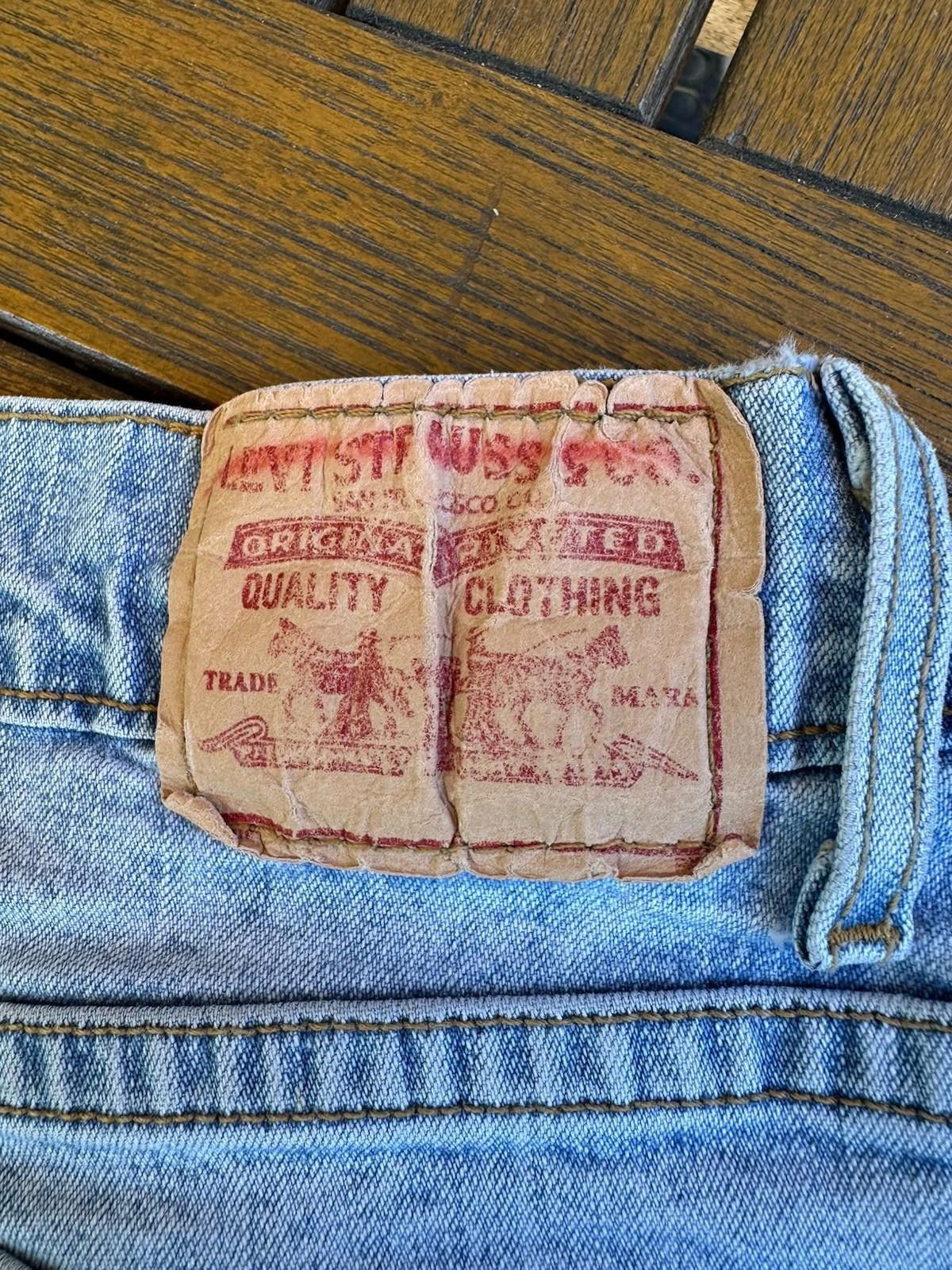Levi's Levi’s 550 Vintage Jeans 1998 High Rise Tapered Size 30" / US 8 / IT 44 - 3 Thumbnail