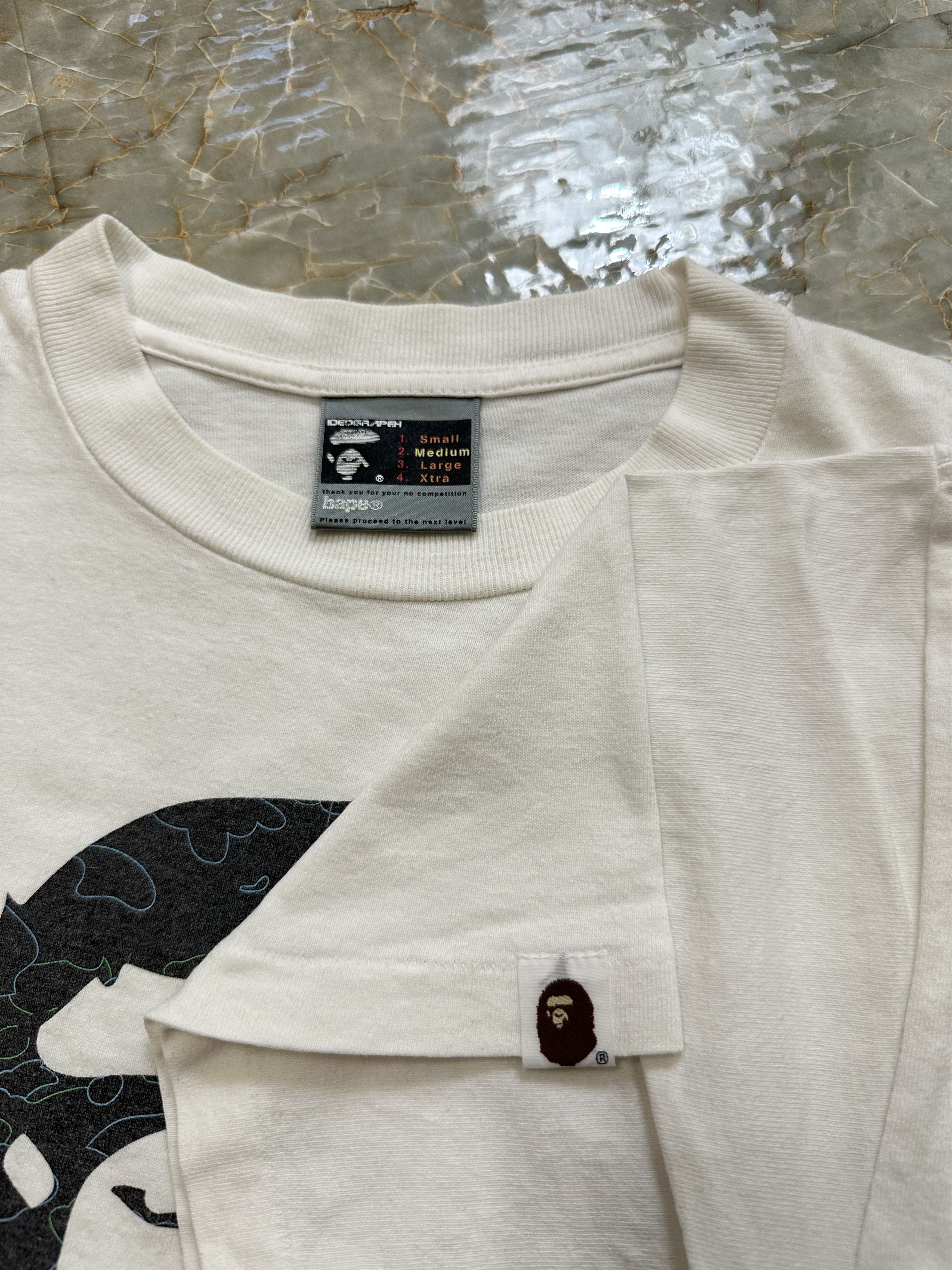 Bape × Kaws Ape Face Tee Size US M / EU 48-50 / 2 - 4 Thumbnail