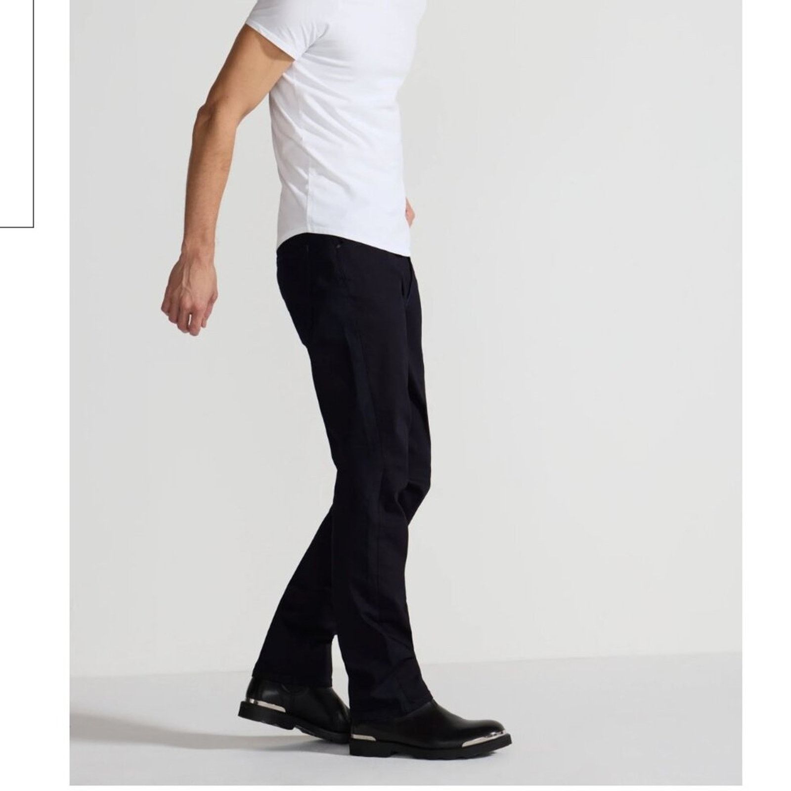 MONFRERE Monfrere dark blue japanese denim slim straight jeans 34 Size US 34 / EU 50 - 9 Thumbnail