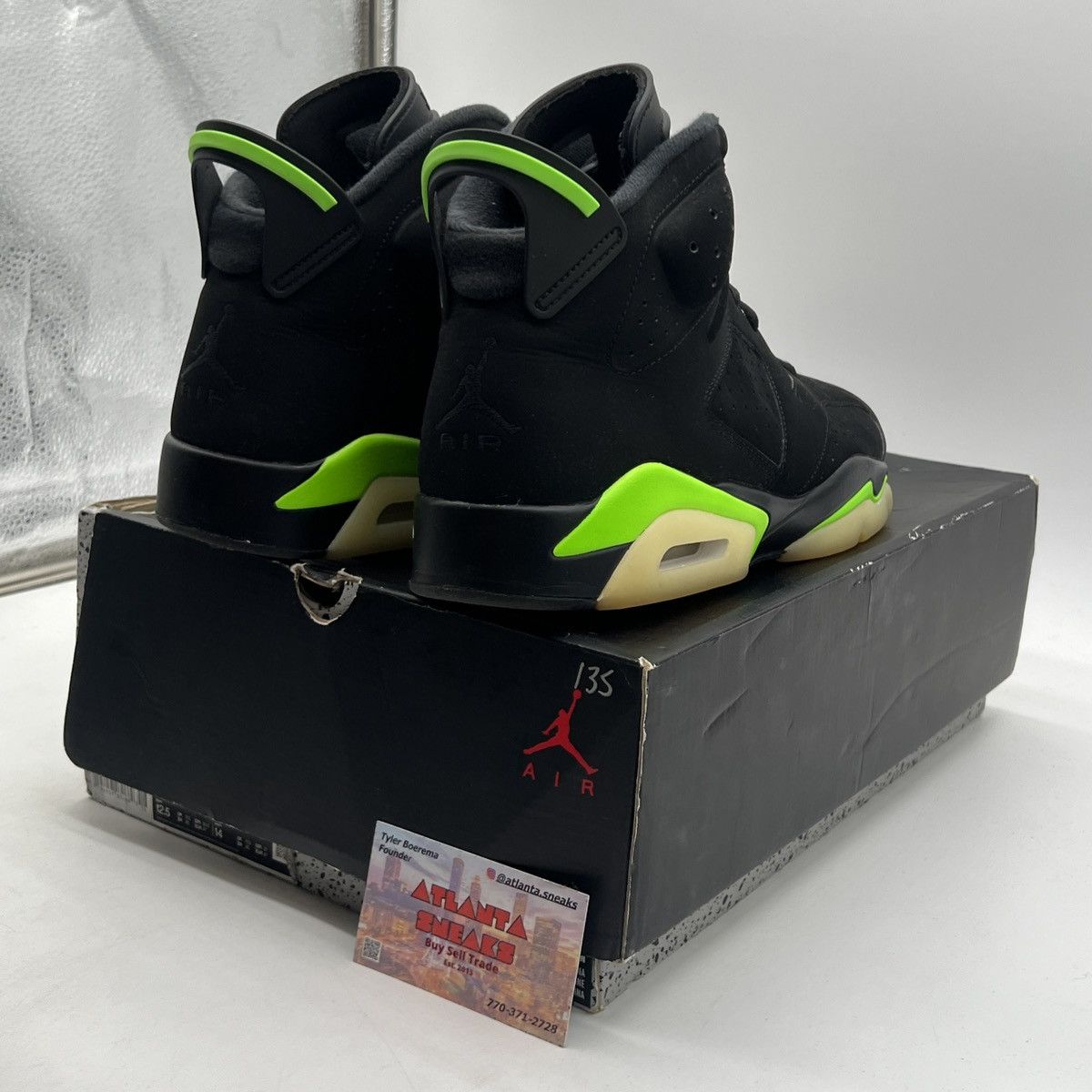 Jordan Brand Air Jordan 6 electric green Size US 12.5 / EU 45-46 - 5 Thumbnail